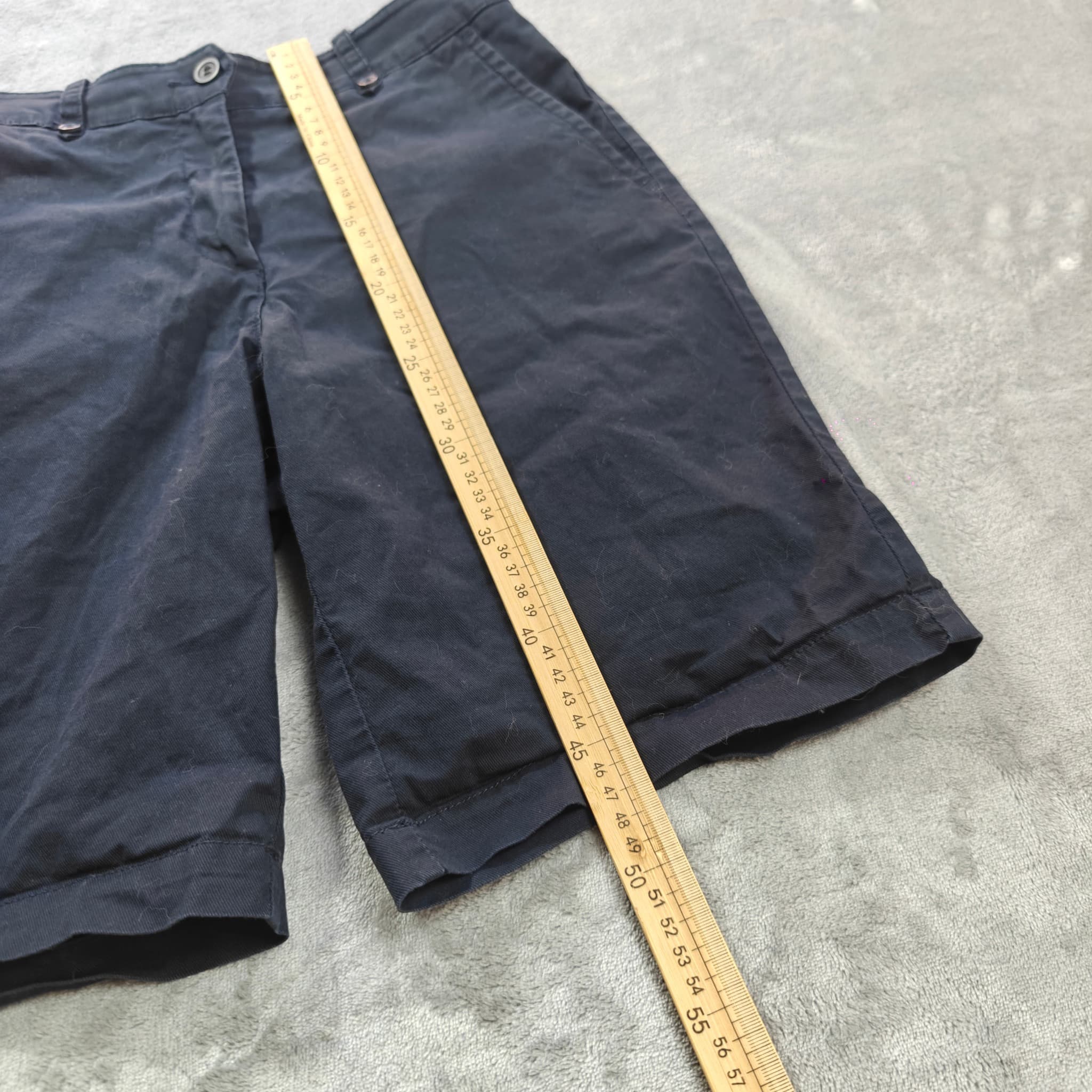 Country Road Women's Black Cotton Chino Shorts Size 8 — photo 3 of 6