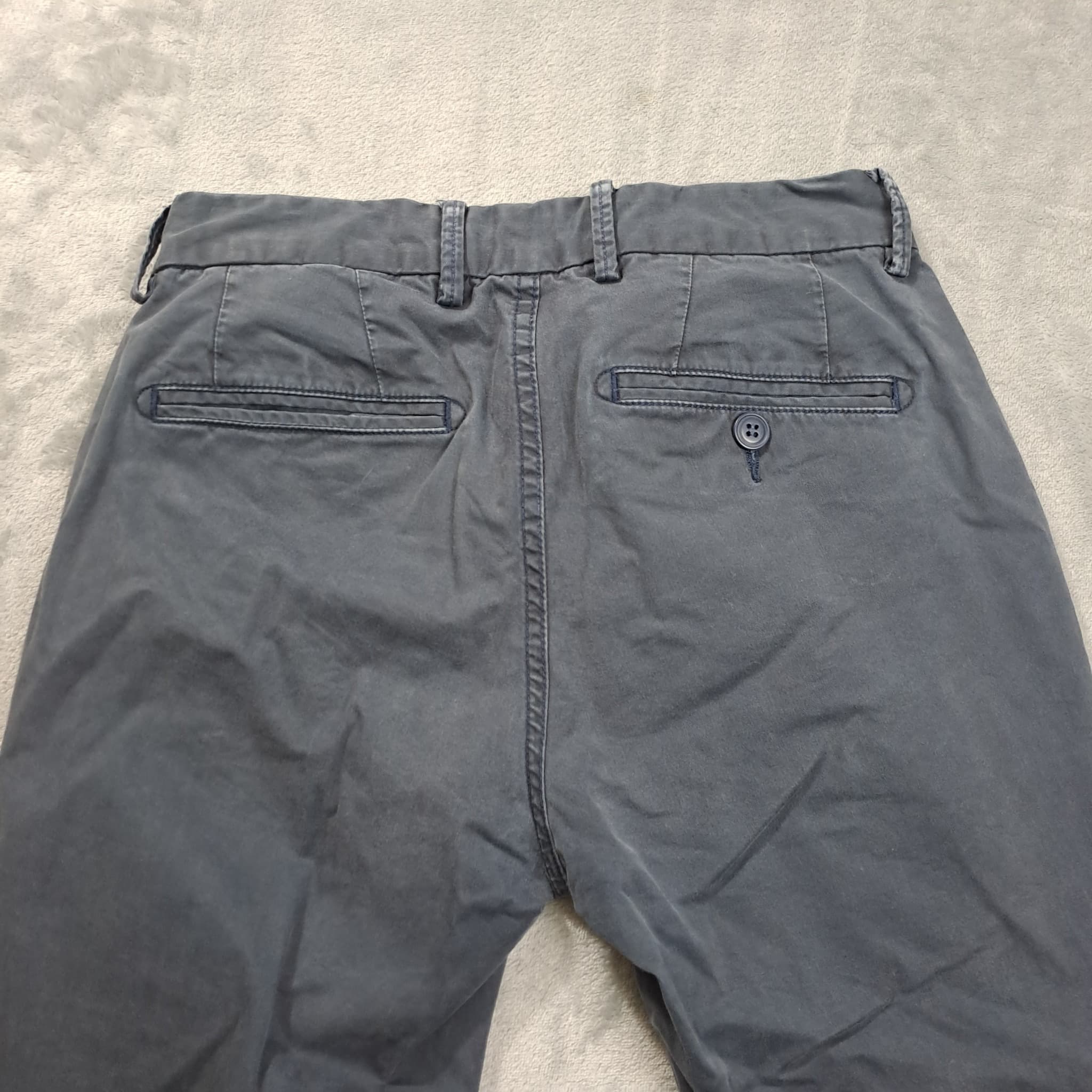 Country Road Women's Chino Pants Size 28 Dark Grey Cotton Blend — photo 6 of 7