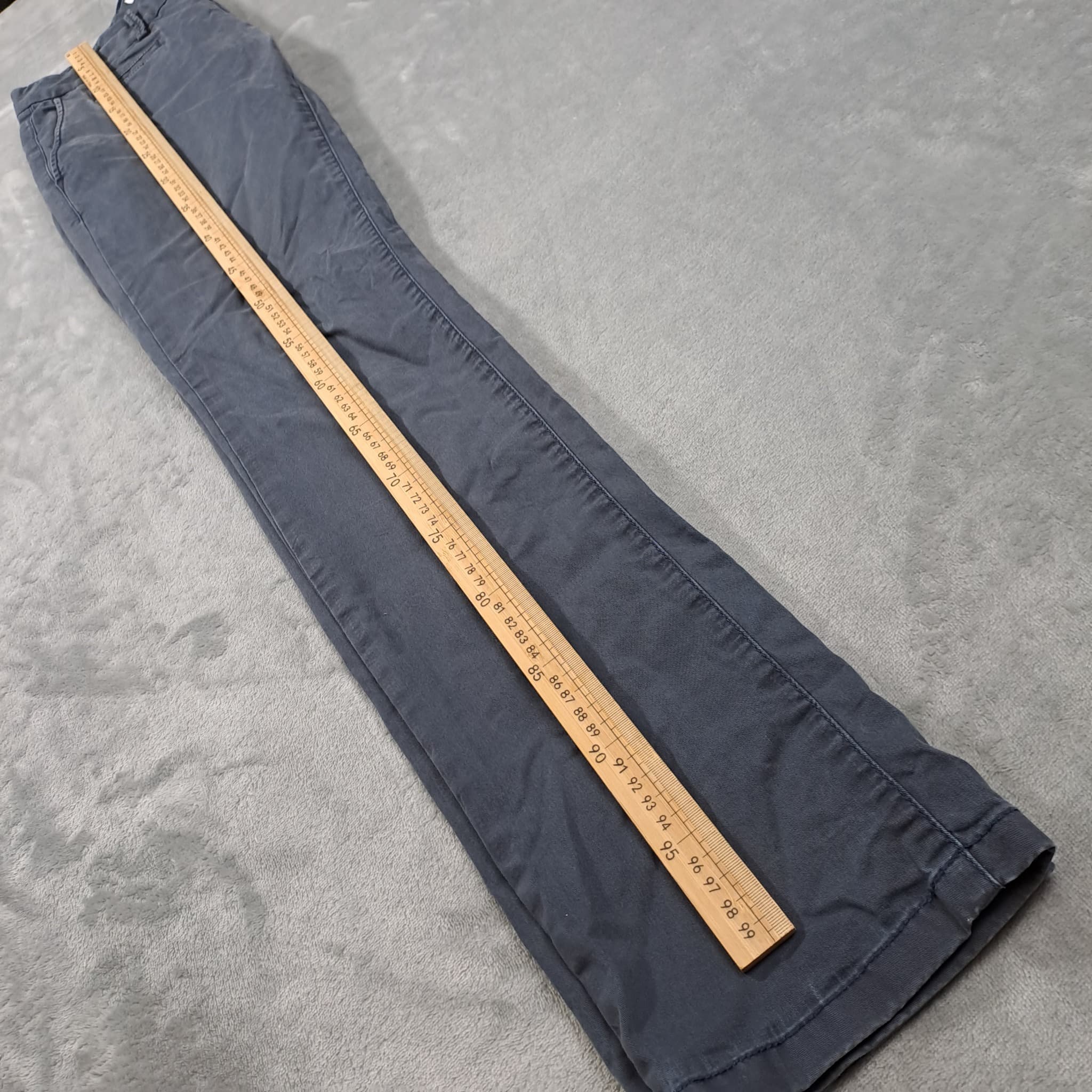 Country Road Women's Chino Pants Size 28 Dark Grey Cotton Blend — photo 2 of 7