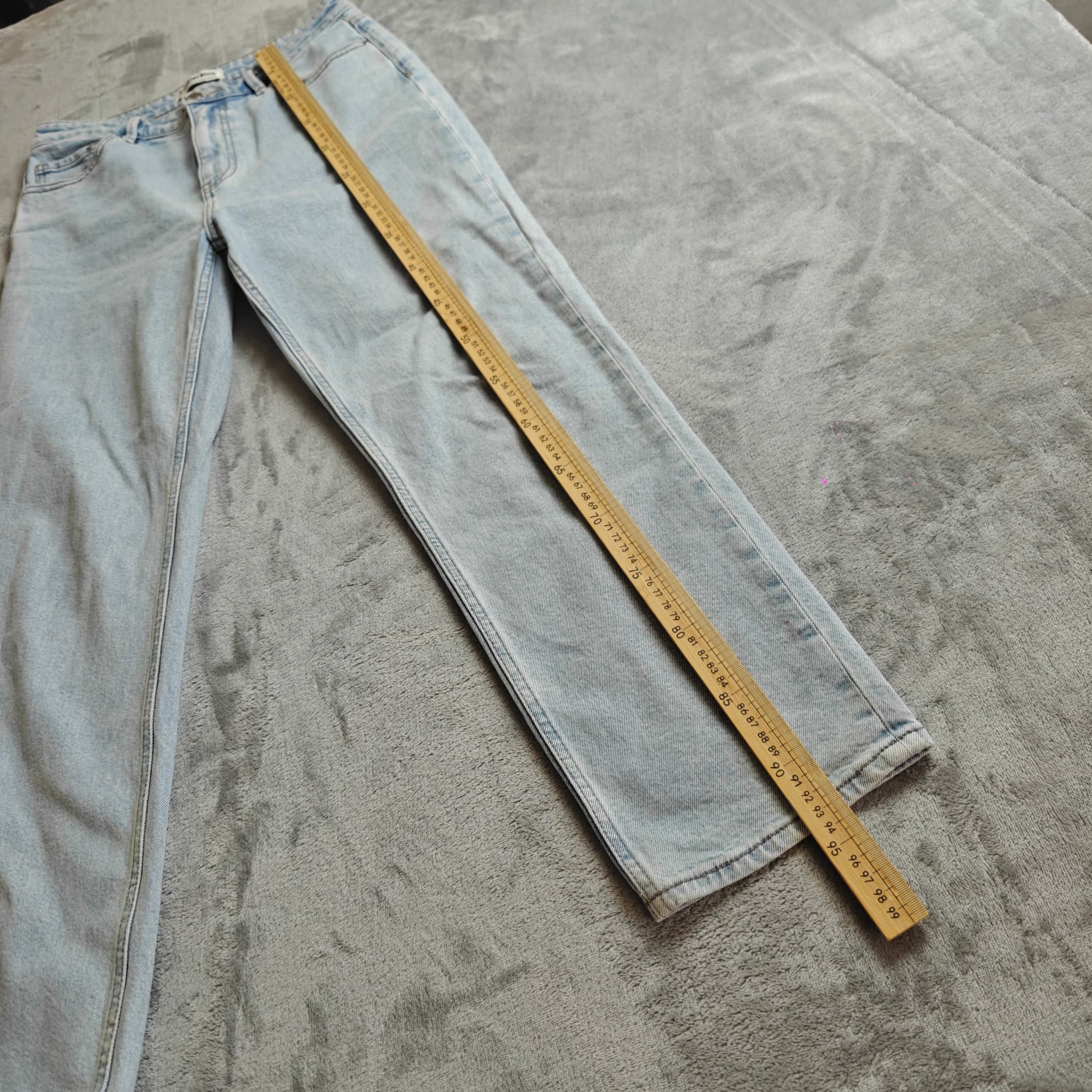 Country Road Women's High Waist Straight Leg Jeans Light Blue Size 10 — photo 6 of 9