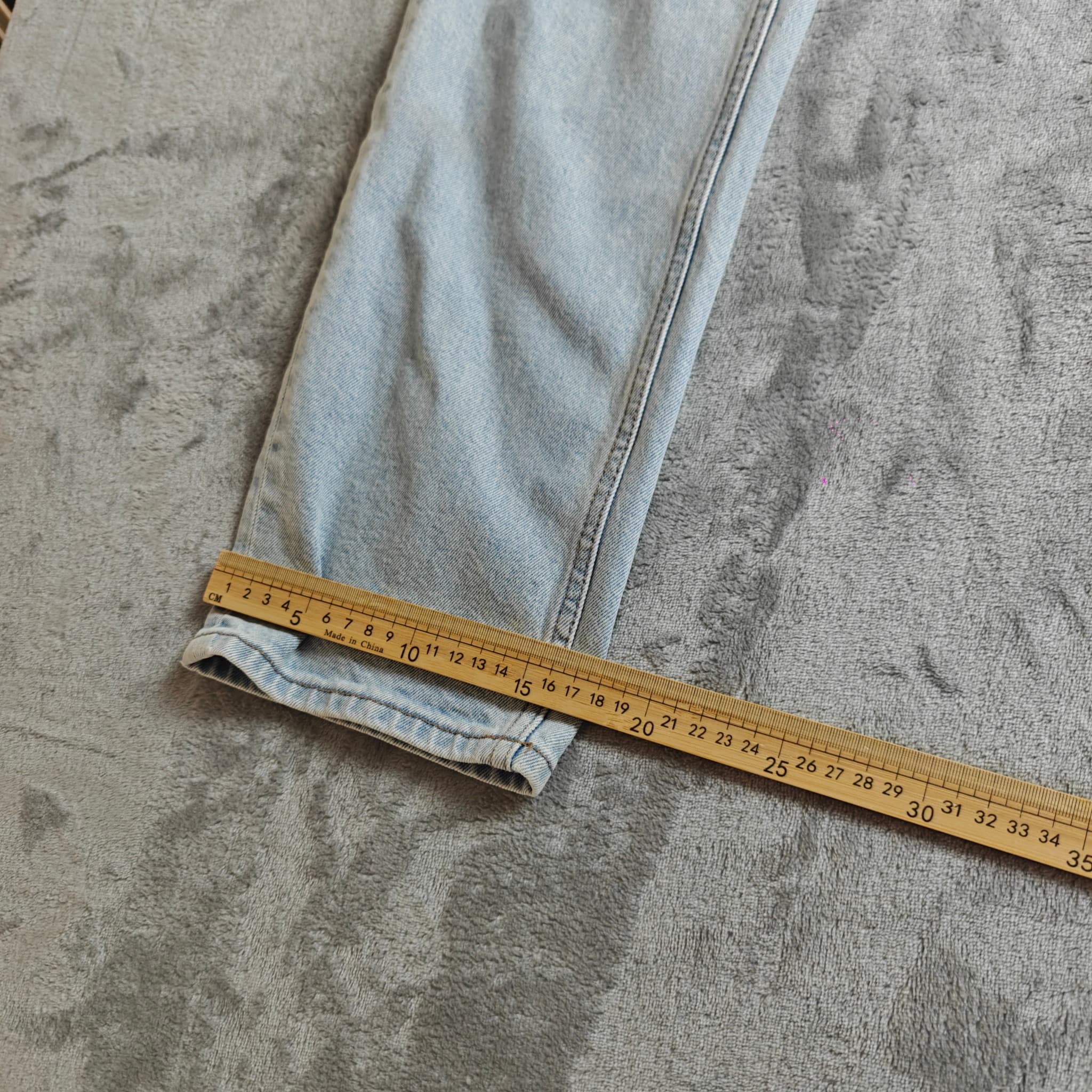 Country Road Women's High Waist Straight Leg Jeans Light Blue Size 10 — photo 8 of 9