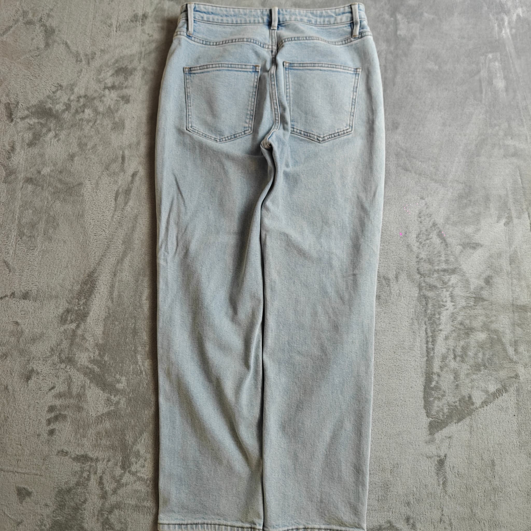 Country Road Women's High Waist Straight Leg Jeans Light Blue Size 10 — photo 9 of 9