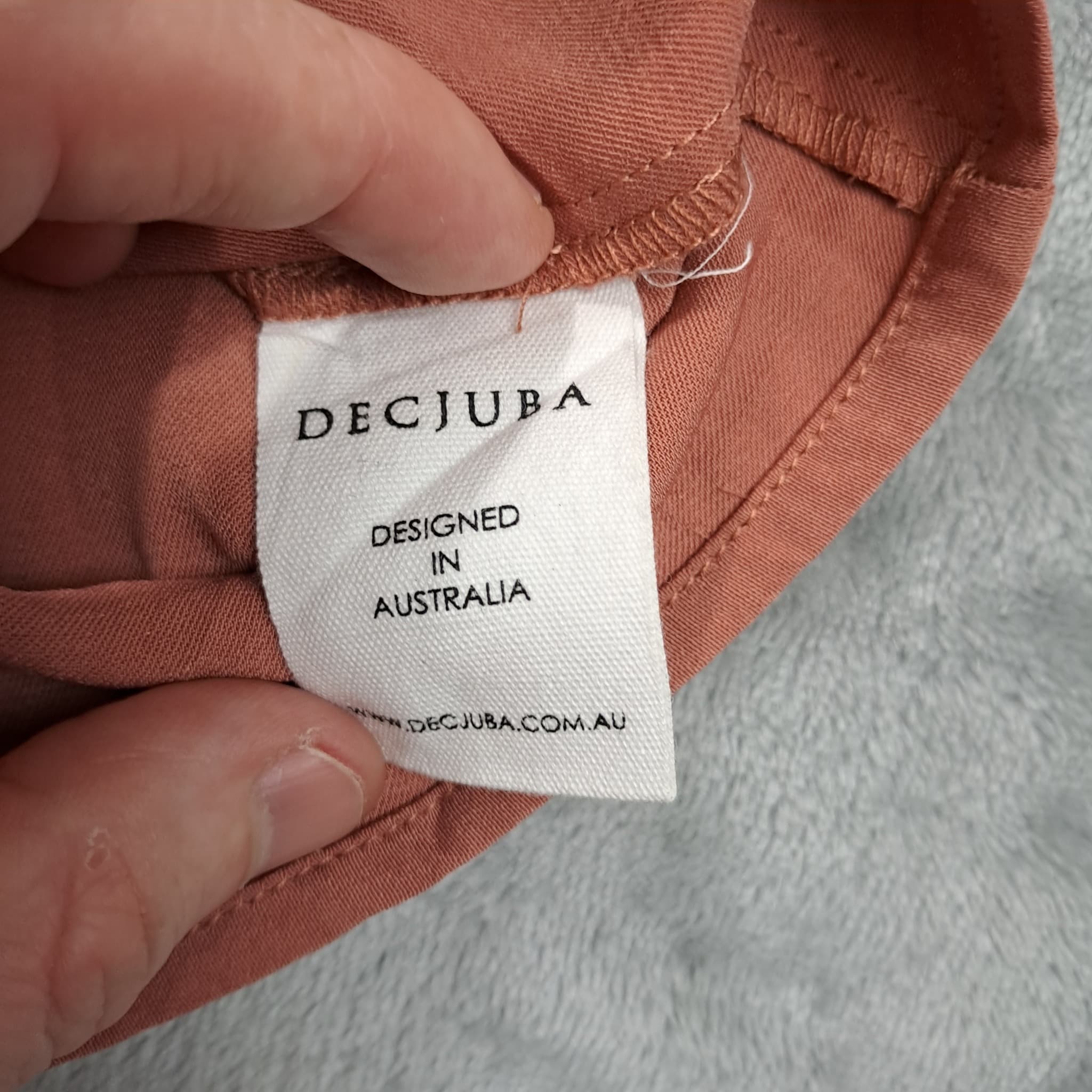 Decjuba Women's Lace Trim Camisole Tank Top Size 10 Dusty Pink Cami — photo 6 of 8