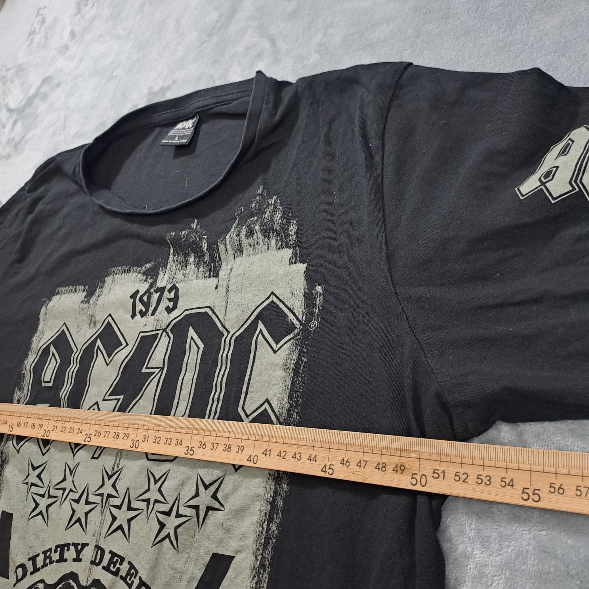 Dirty Deeds Done Dirt Cheap Long Sleeve T-Shirt Black Size L — photo 5 of 6