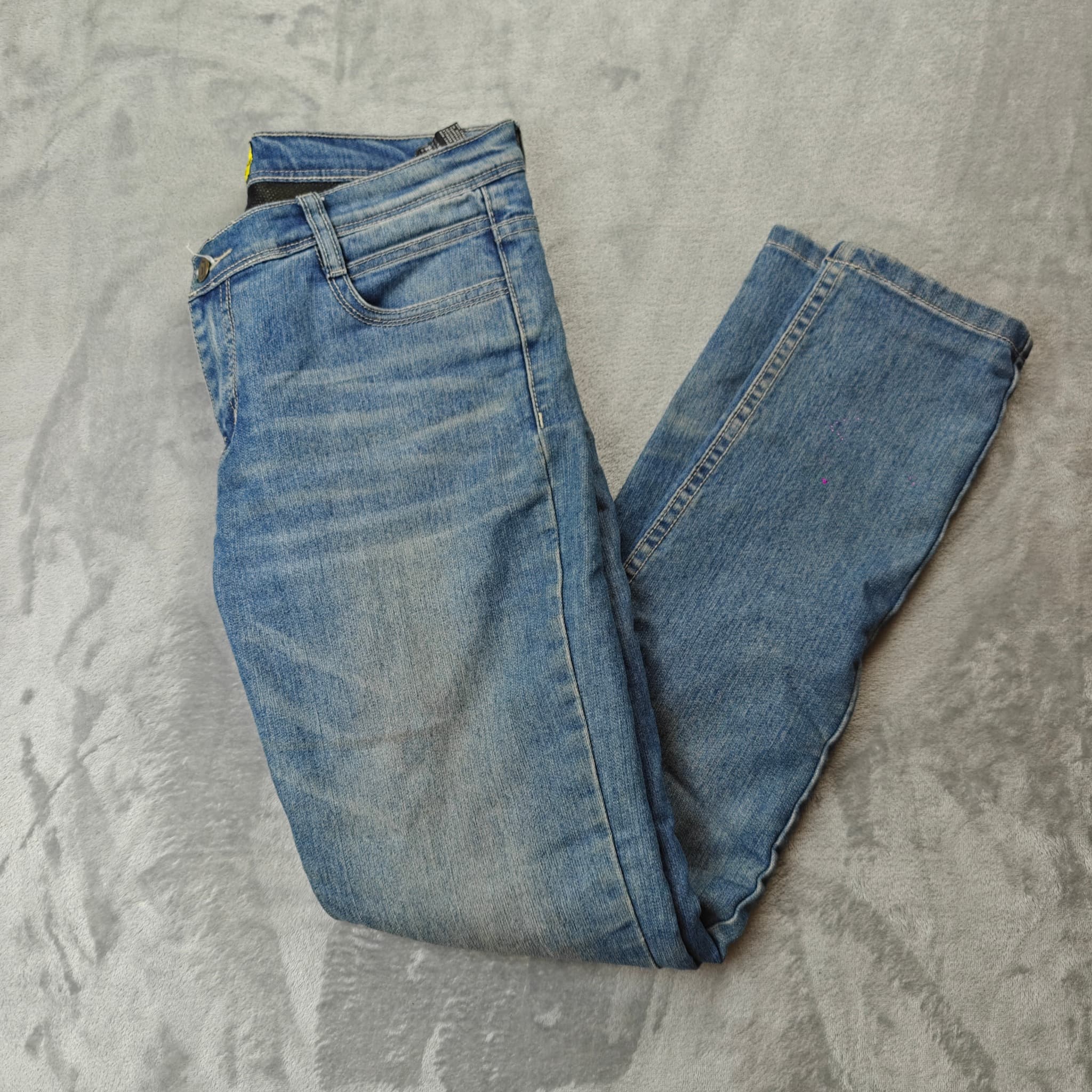 Drayko Denim Motorcycle Jeans Woman's Size 8 Blue Riding Protective — photo 1 of 7