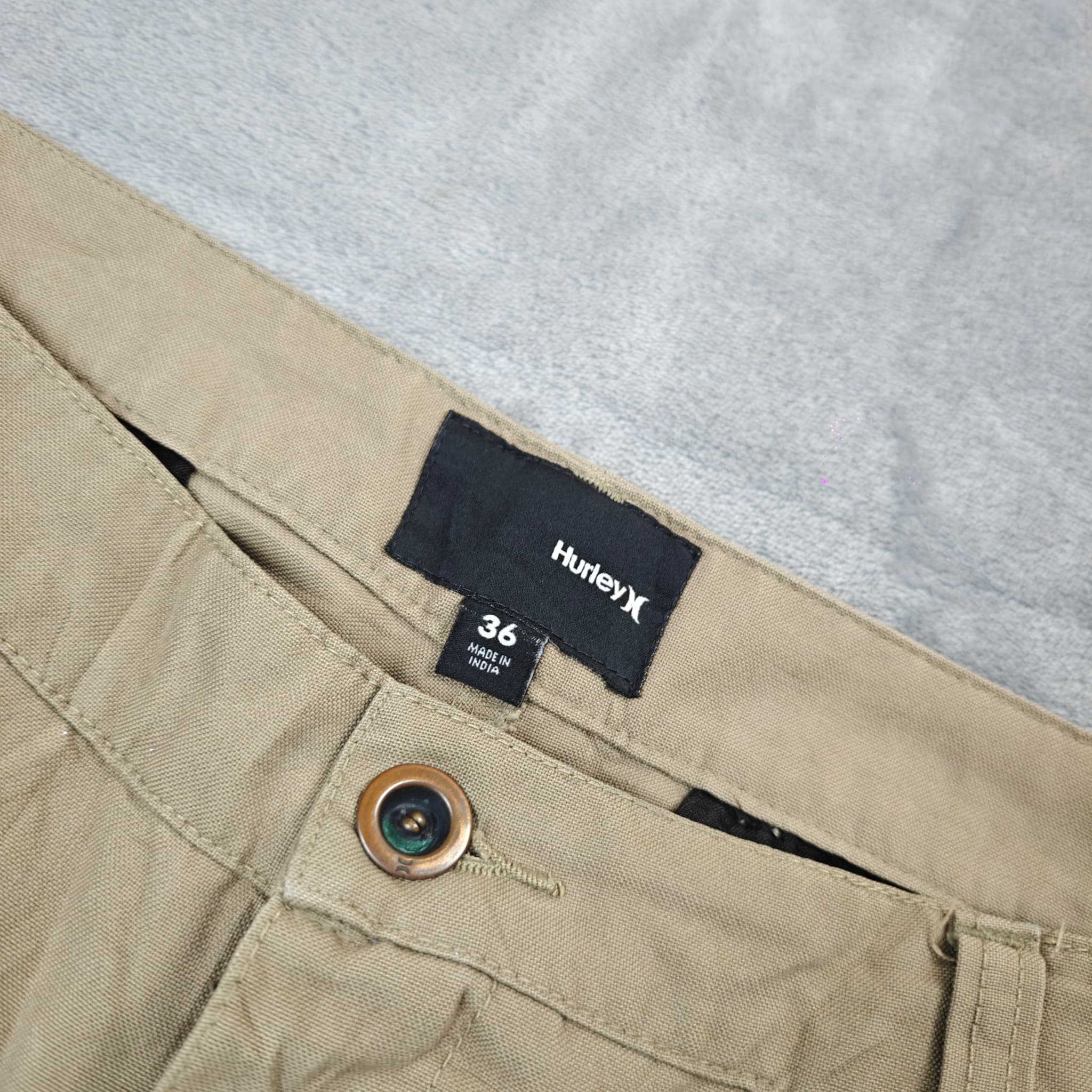 Hurley Men's Khaki Chino Walkshorts - Size 36 — photo 1 of 7