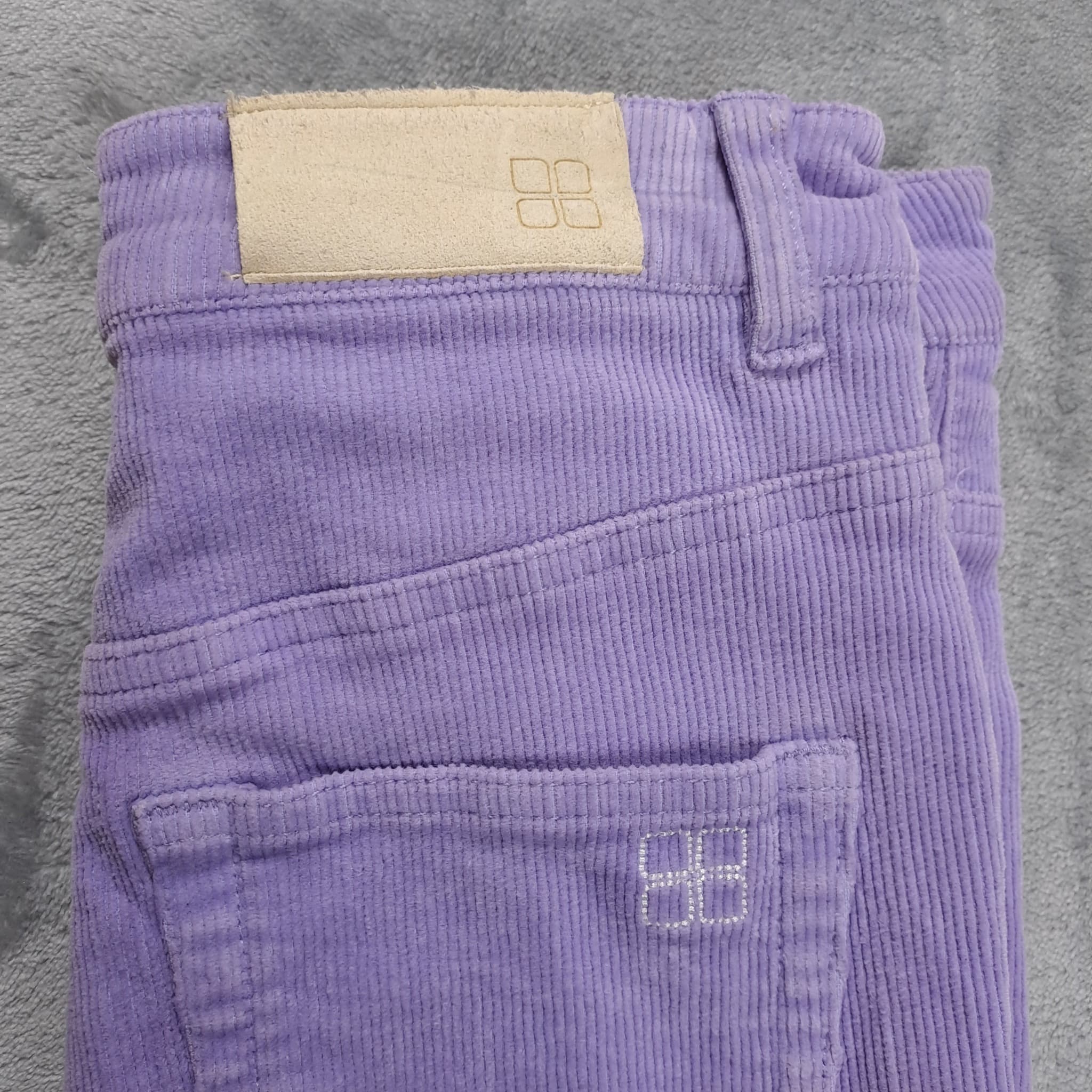 Insight Women's Purple Corduroy Flare Pants Size 26 — photo 2 of 8
