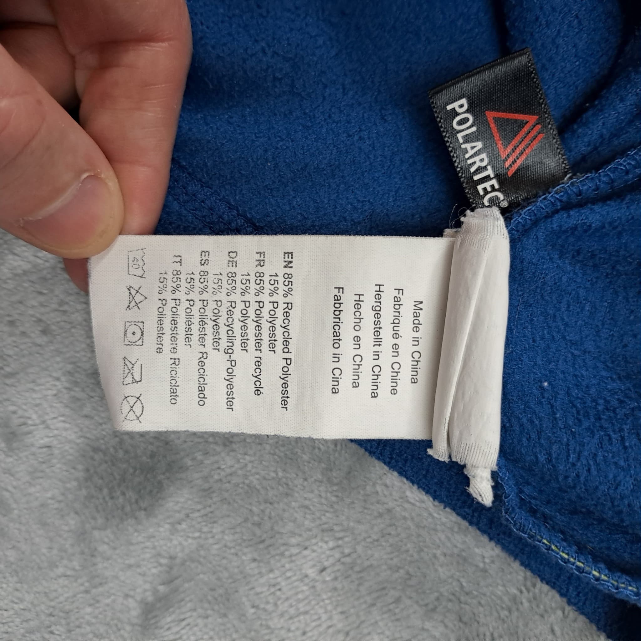 Kathmandu Kids' Altura 1/4 Zip Fleece Pullover Blue Size 10 Years — photo 6 of 7