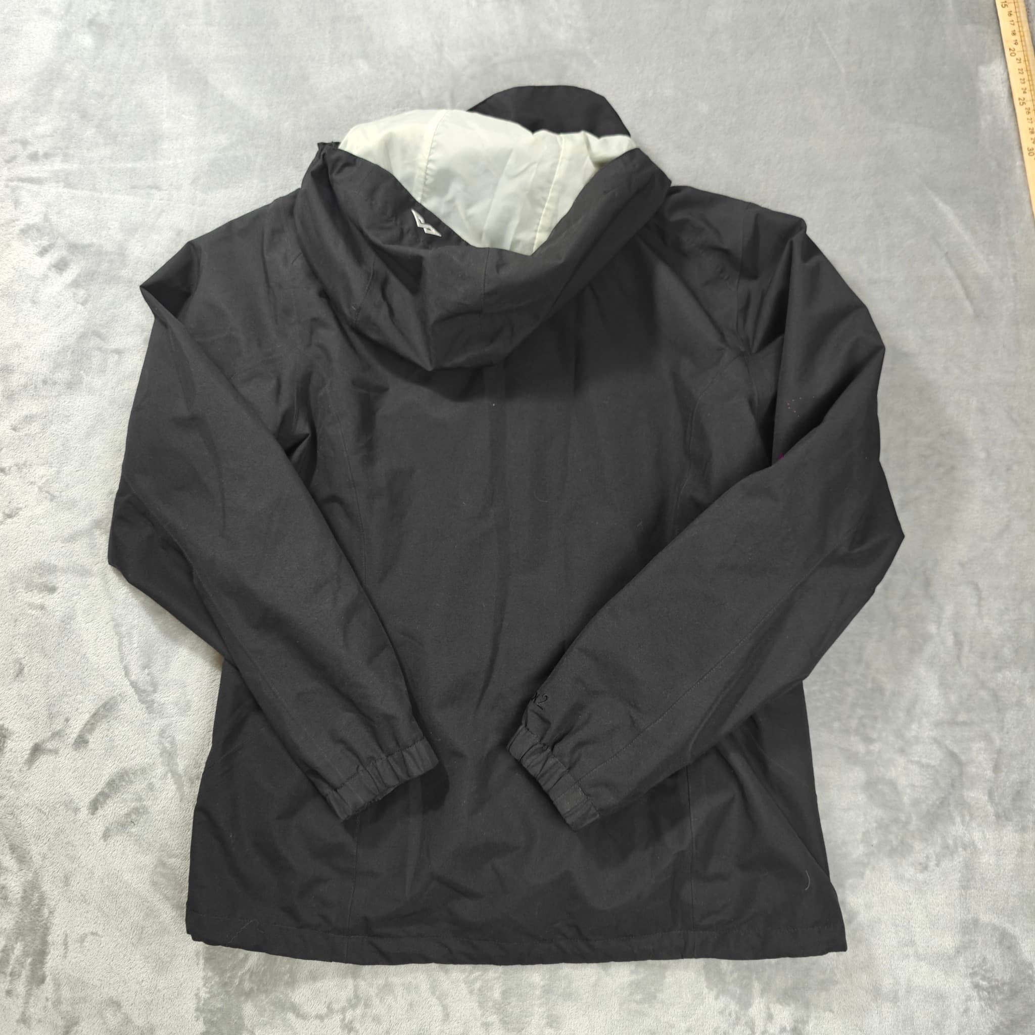 Kathmandu ngx2 Waterproof Rain Jacket Women's Size 14 Black Hooded — photo 7 of 7
