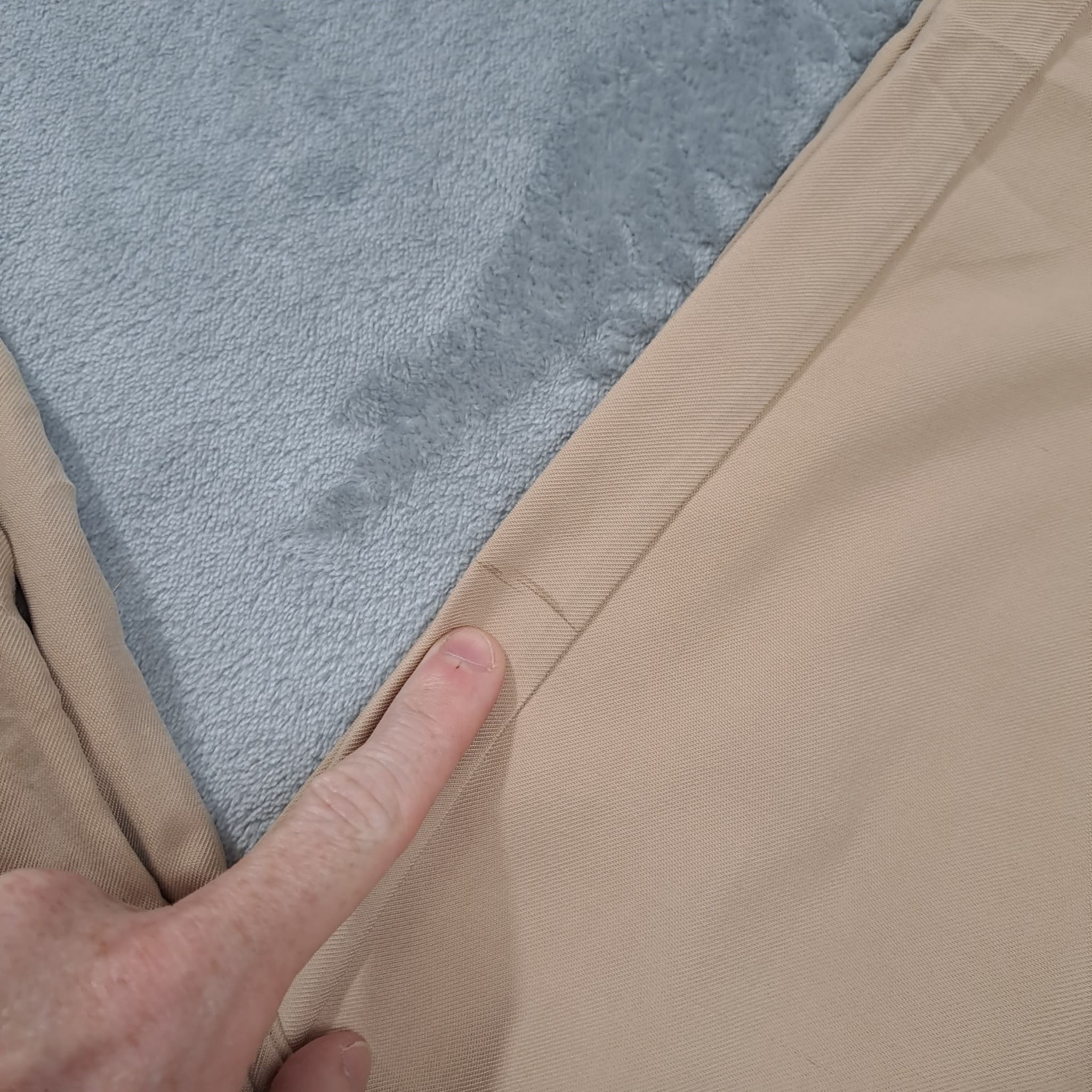 KOOKAÏ Women's Beige High-Waisted Trousers Size 34 Front Pockets — photo 2 of 9