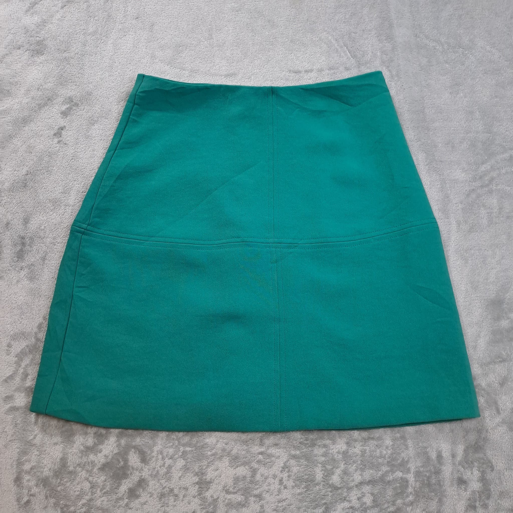 KOOKAÏ Women's Green A-Line Mini Skirt Size 36 — photo 1 of 8