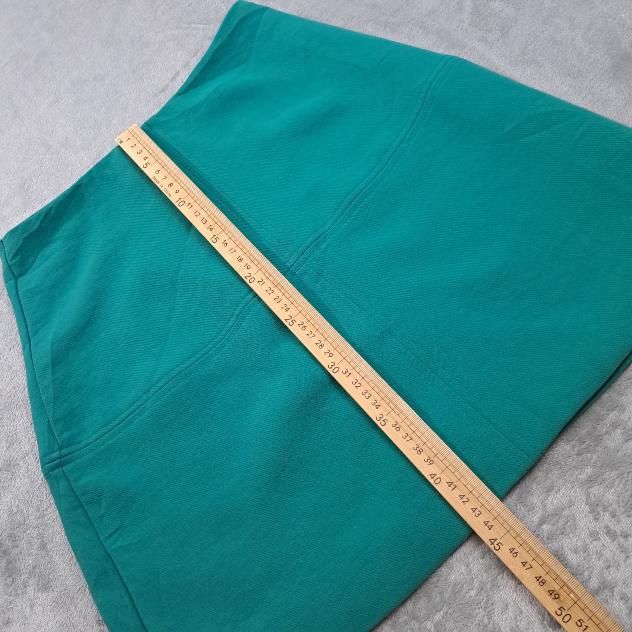 KOOKAÏ Women's Green A-Line Mini Skirt Size 36 — photo 7 of 8
