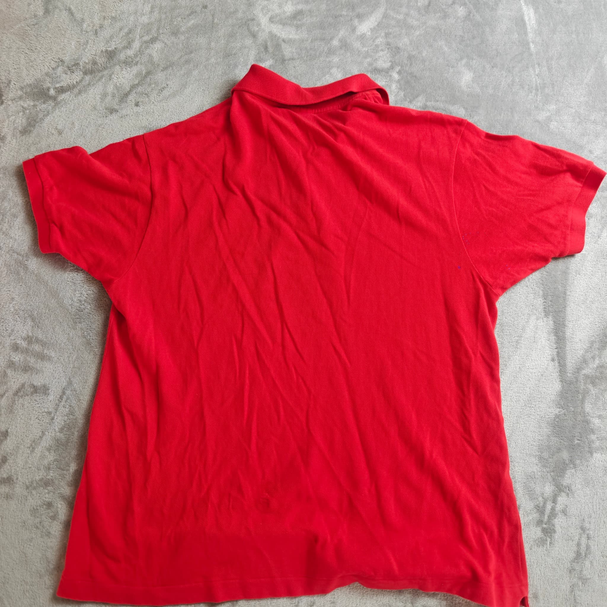 Lacoste Classic Fit L.12.12 Polo Shirt Men's Size 7 Red Cotton — photo 6 of 6