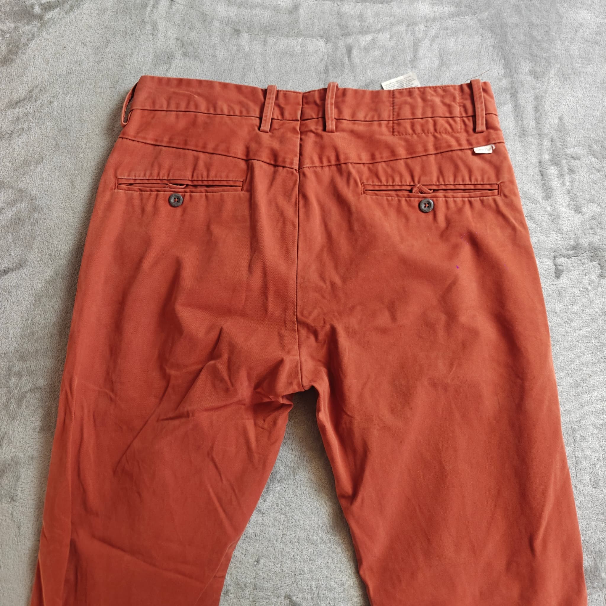 LEVI STRAUSS & CO. Men's Chino Pants Orange Size 34 — photo 7 of 7