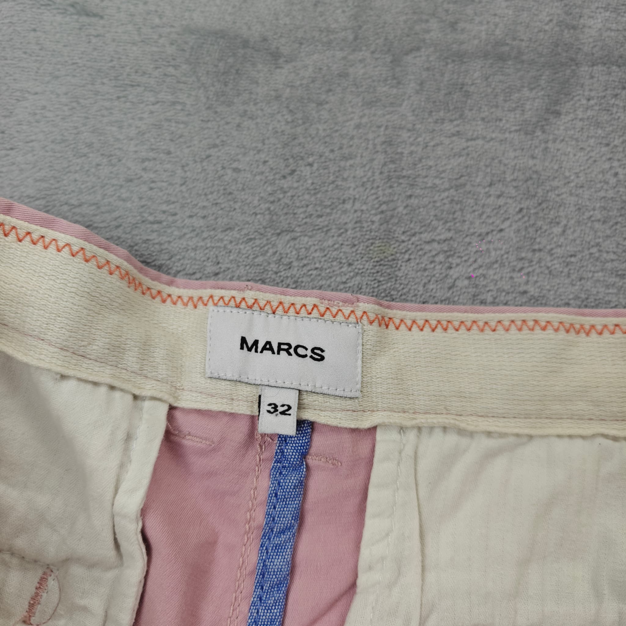 Marcs Chino Shorts Men's Size 32 Pink Salmon Casual Staple — photo 2 of 6
