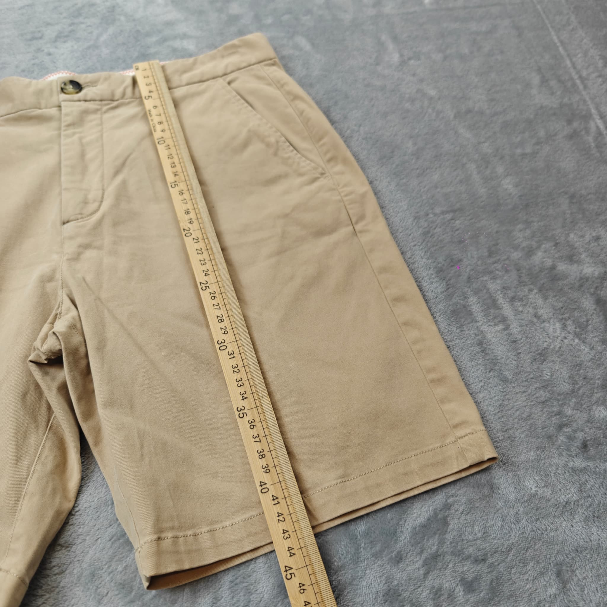 Marcs Mens Chino Shorts Beige Size 30 — photo 3 of 7