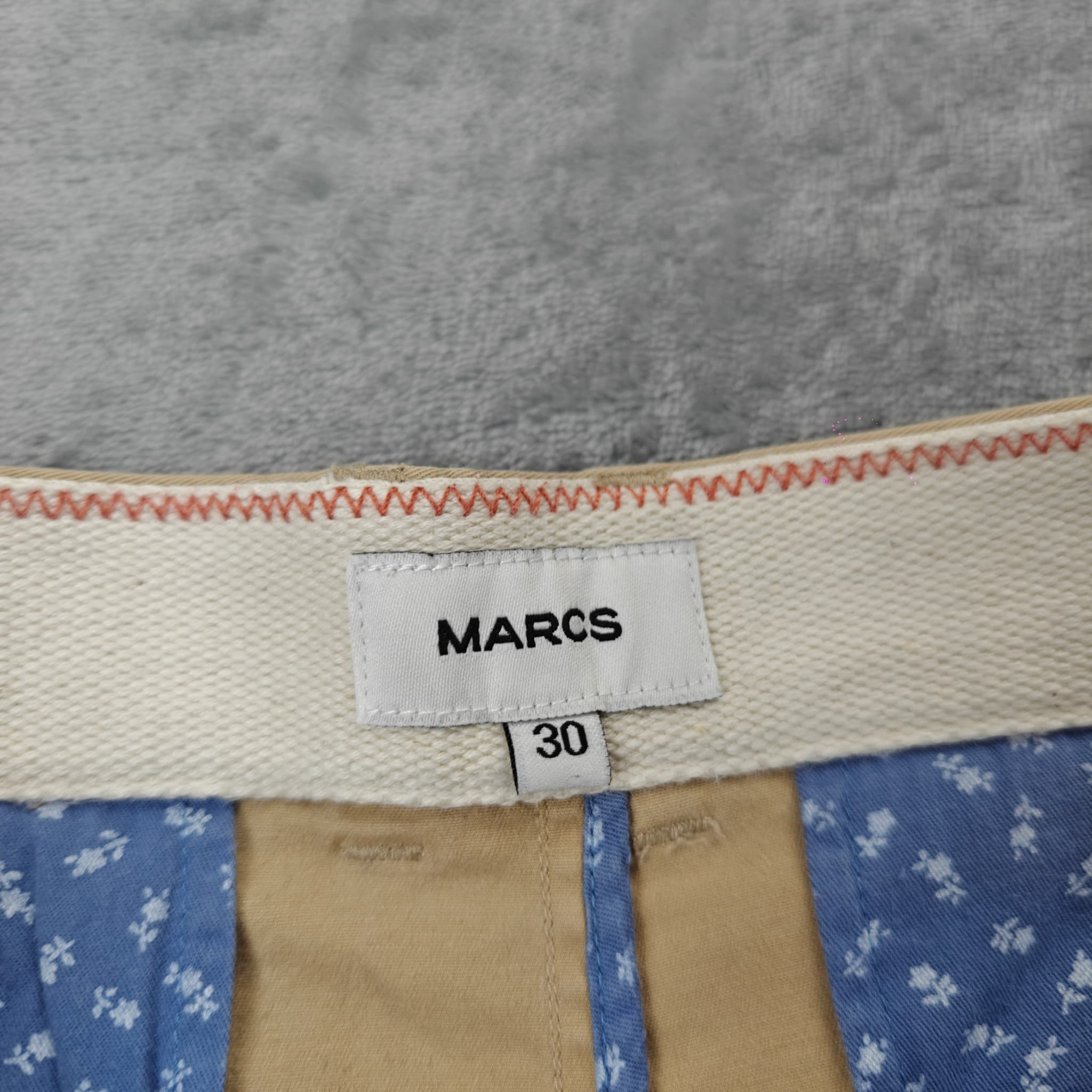 Marcs Mens Chino Shorts Beige Size 30 — photo 2 of 7
