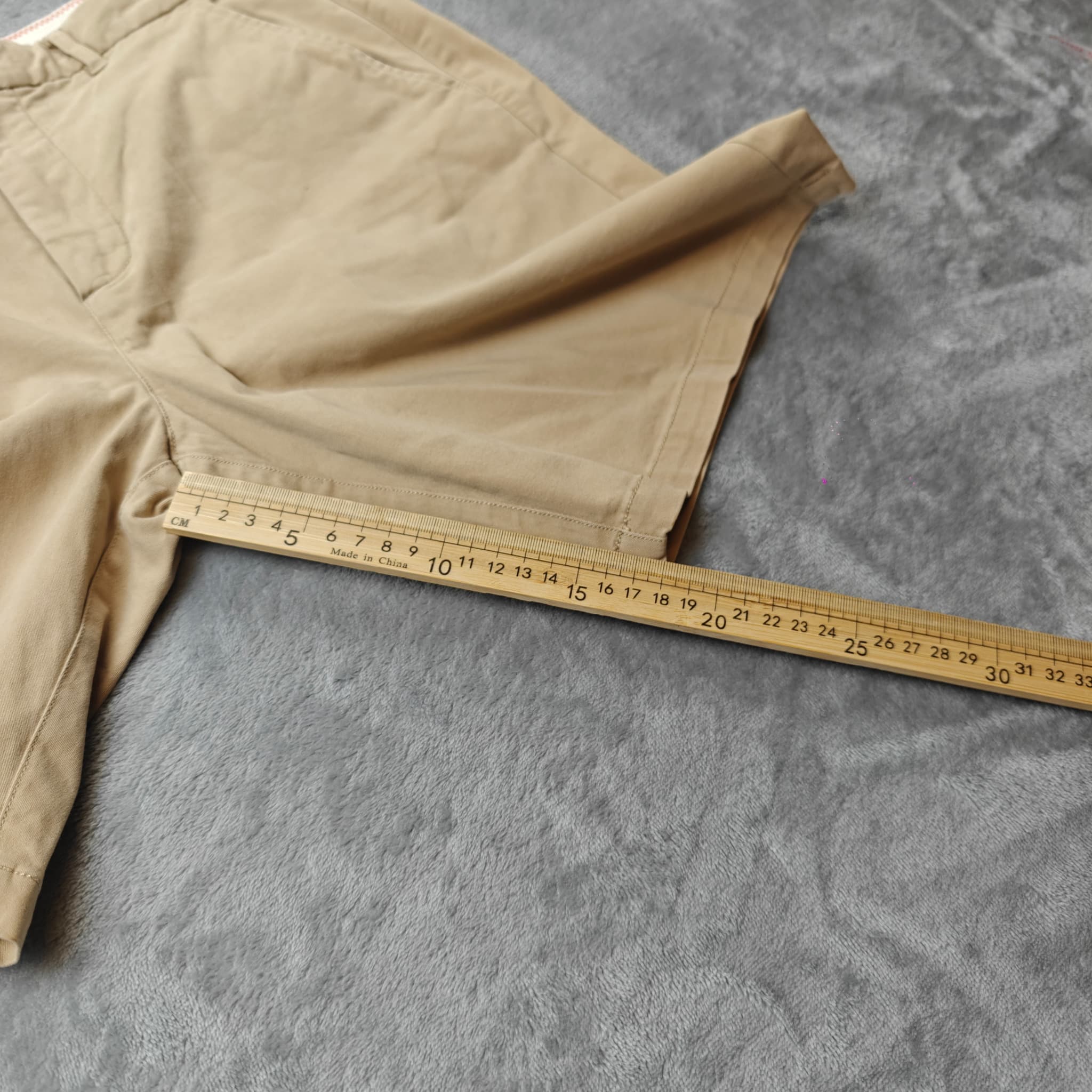 Marcs Mens Chino Shorts Beige Size 30 — photo 6 of 7