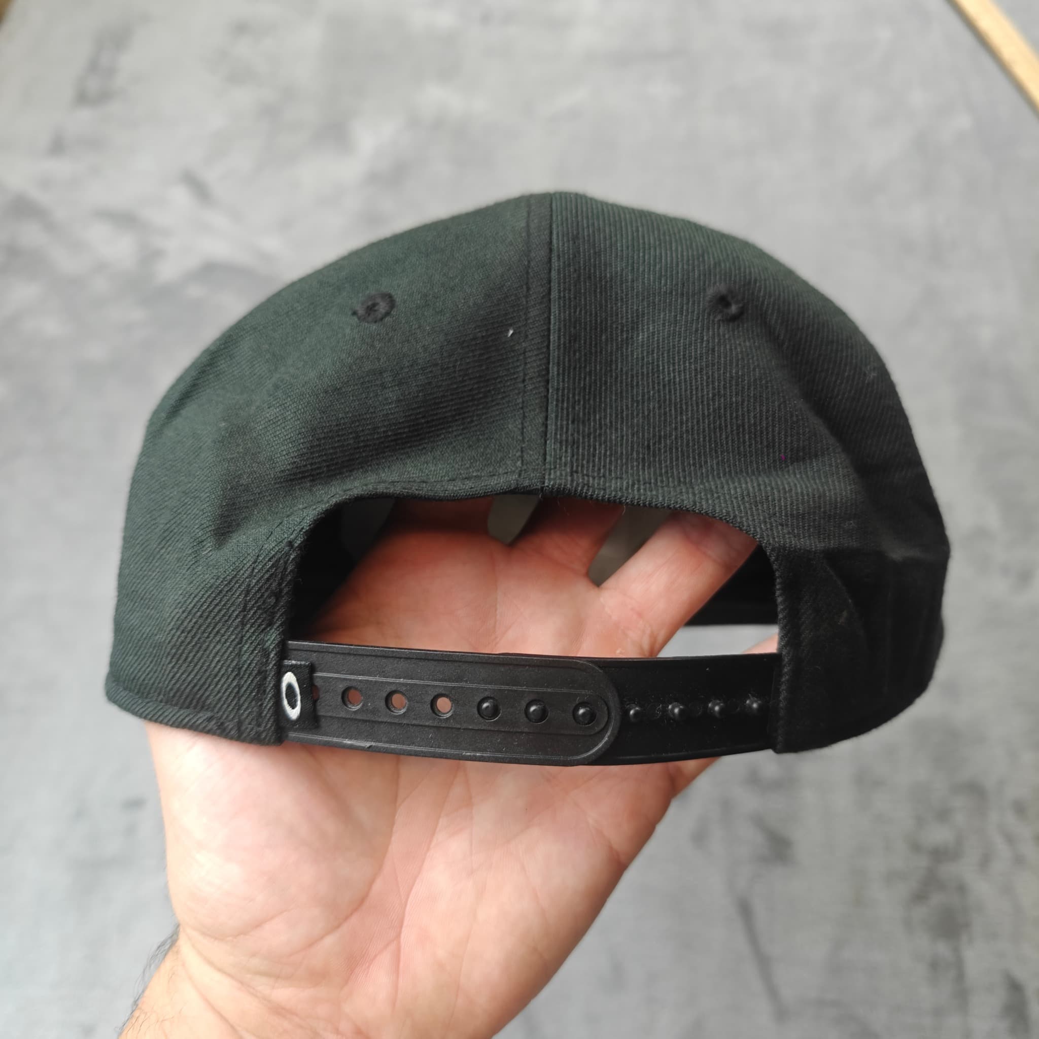 Oakley Mfg. Co. Established 1975 Leather Patch Baseball Cap - Black — photo 2 of 5