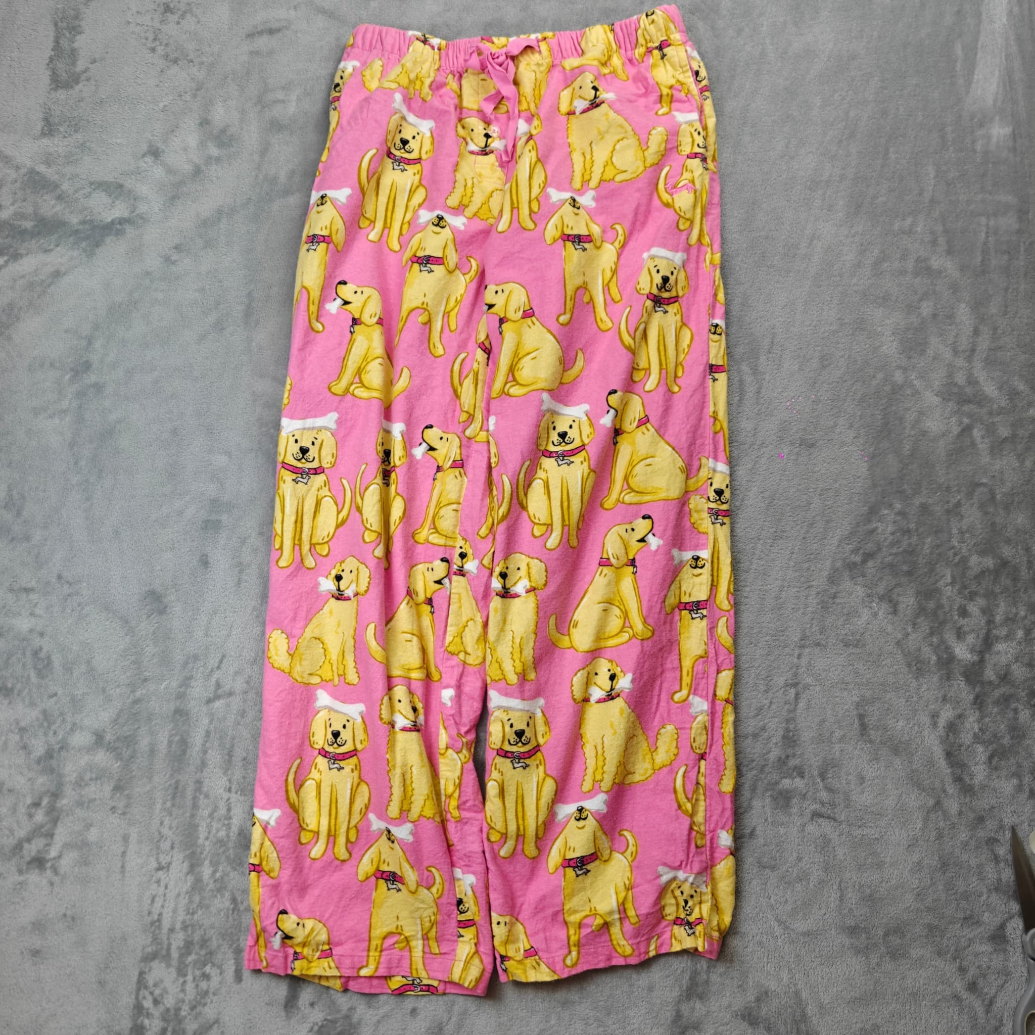 Peter Alexander Women's Pink Golden Retriever Dog Print Pajama Pants - Size M — photo 4 of 7