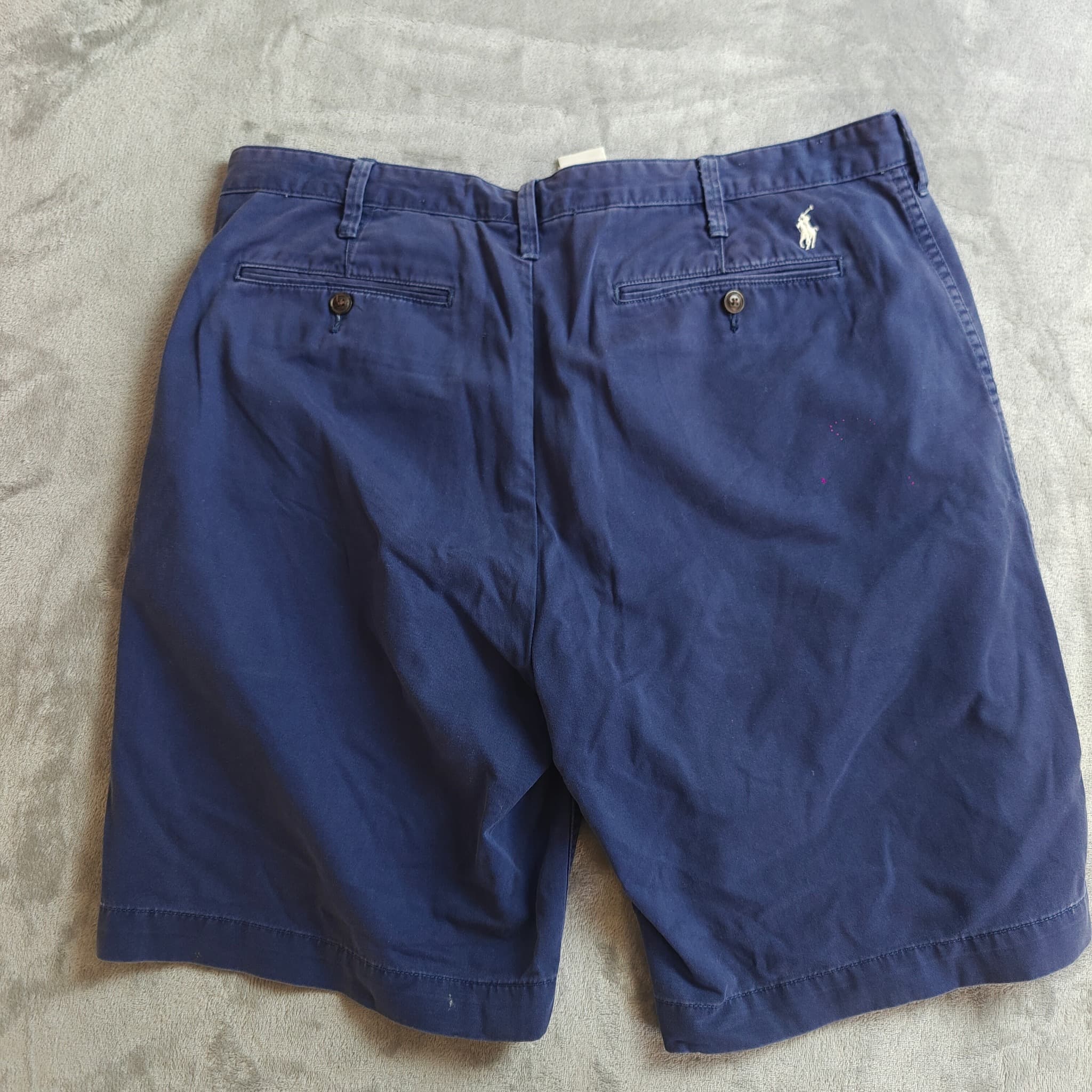 Polo Ralph Lauren Men's Navy Blue Chino Shorts Size 38 Relaxed Fit — photo 7 of 7