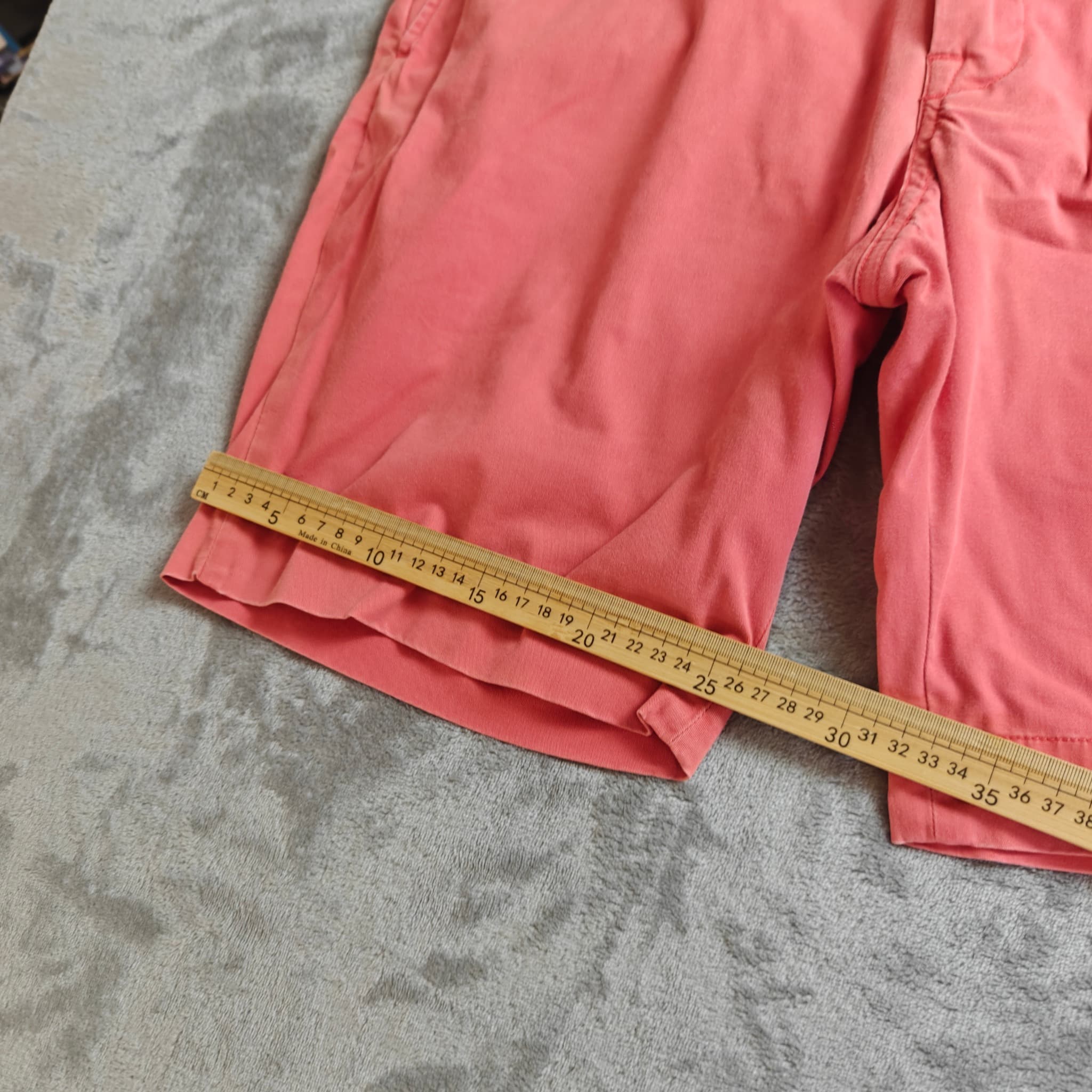 Polo Ralph Lauren Men's Stretch Slim Fit Chino Shorts Salmon Pink Size 38 — photo 6 of 8