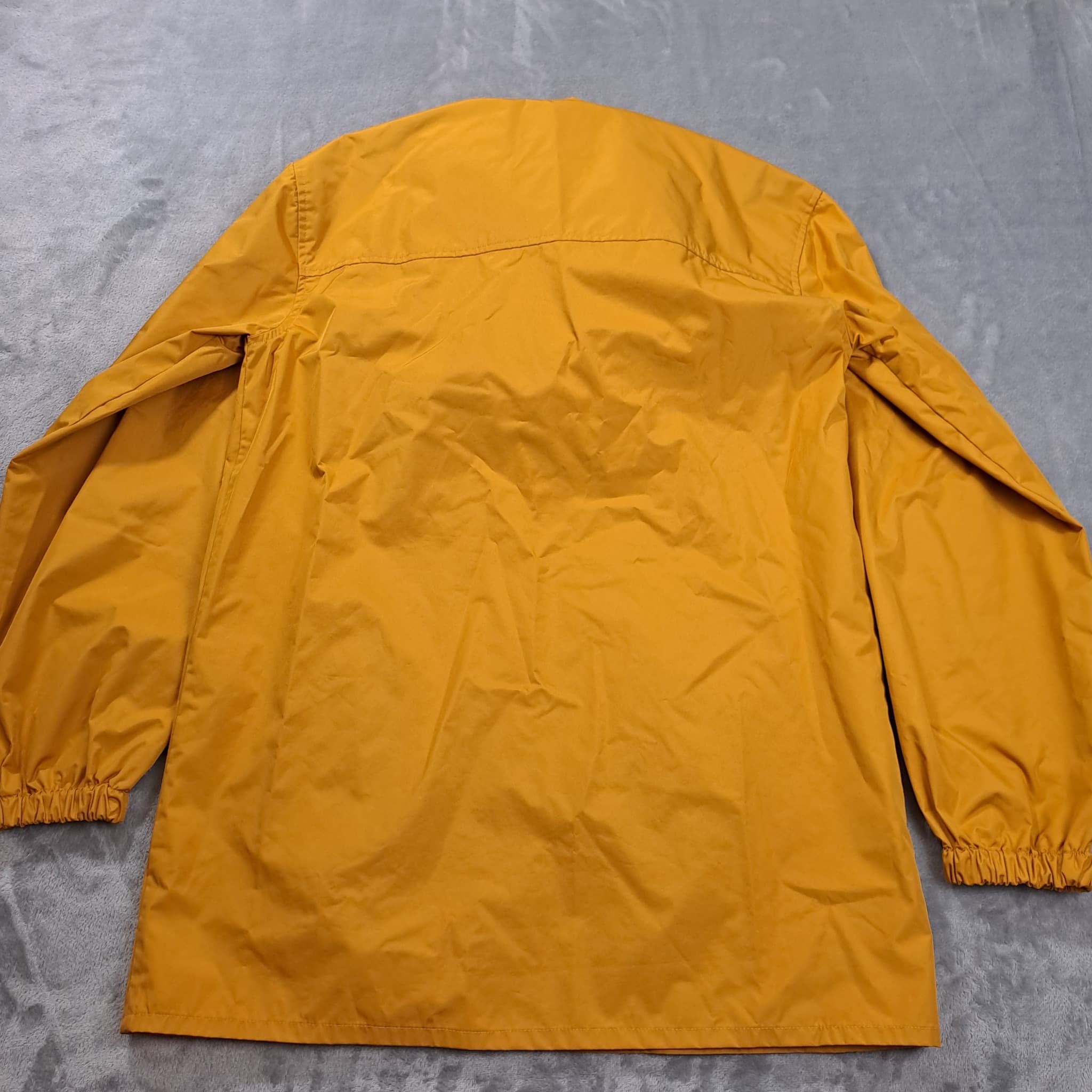 Princess Highway Mustard Yellow Hooded Raincoat Women's Size S — photo 6 of 7