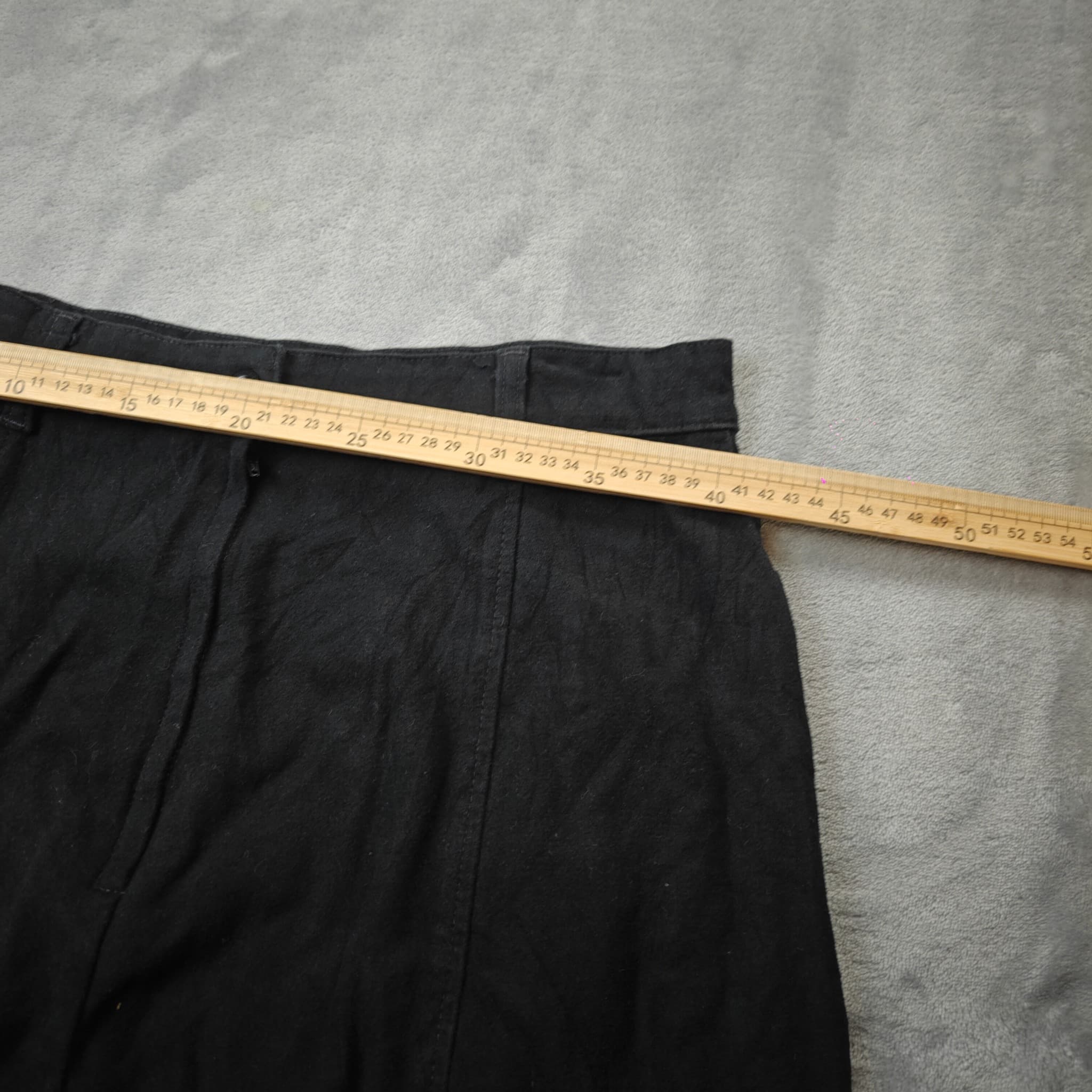 R.M. Williams Black Cotton Midi Skirt - Size 14 — photo 3 of 6