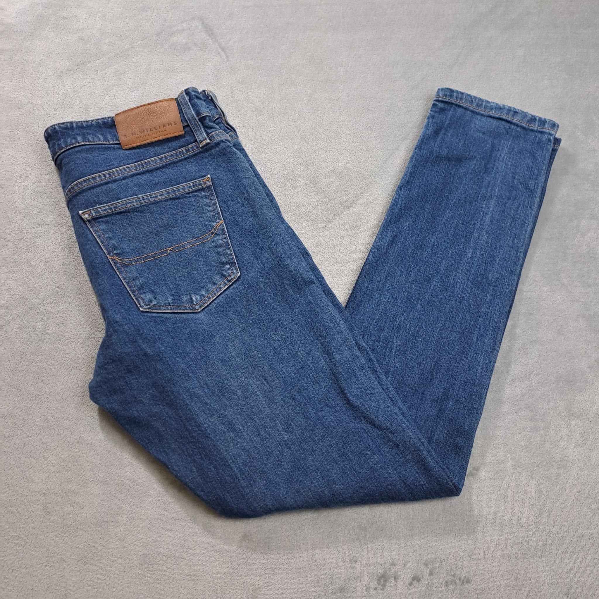 R.M.WILLIAMS Blue Denim Jeans — photo 1 of 7