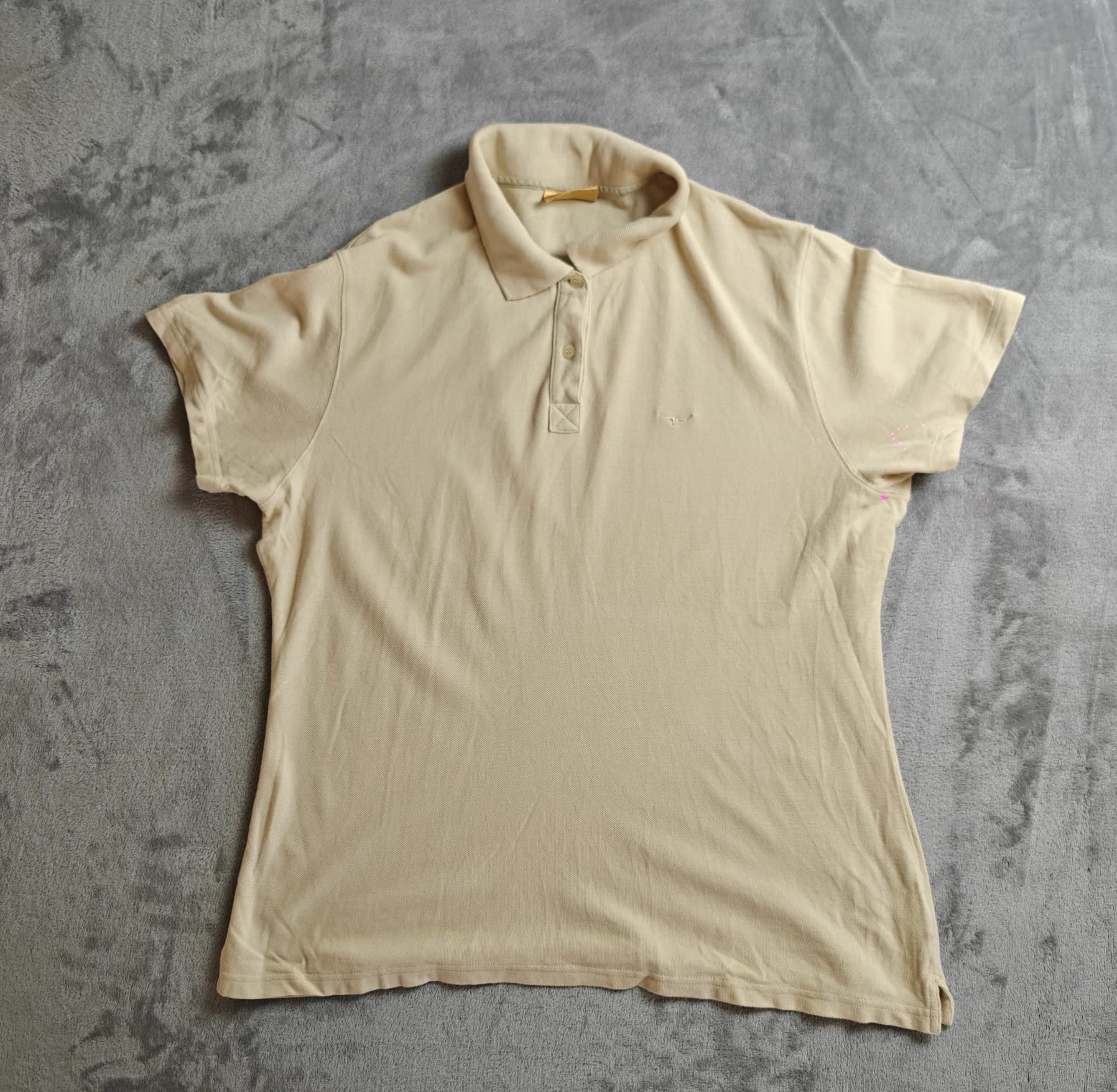 R.M.Williams Men's Beige Pique Polo Shirt Size XXL 100% Cotton — photo 1 of 8
