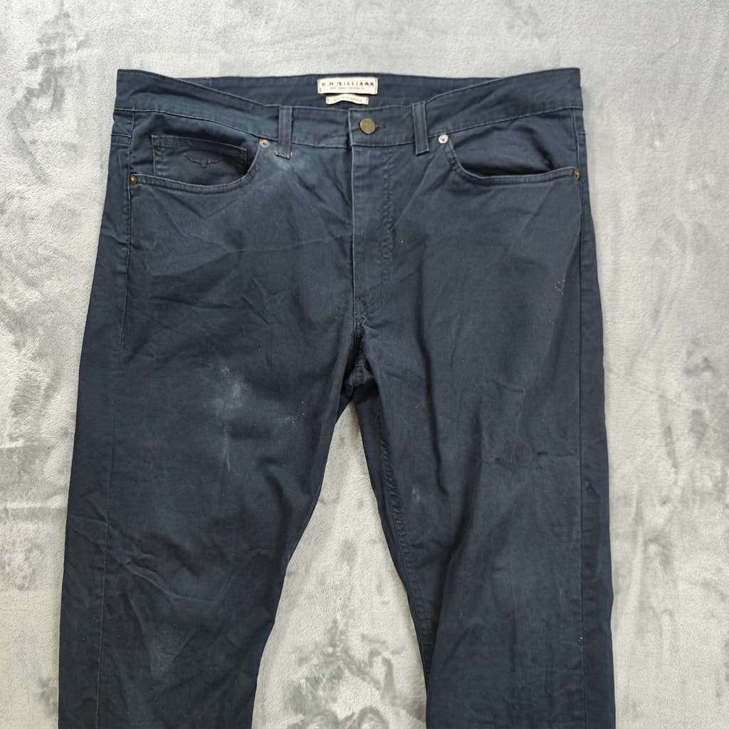 R. M. WILLIAMS Men's Five Pocket Jeans Navy Blue Size 38/32 Stretch — photo 4 of 7