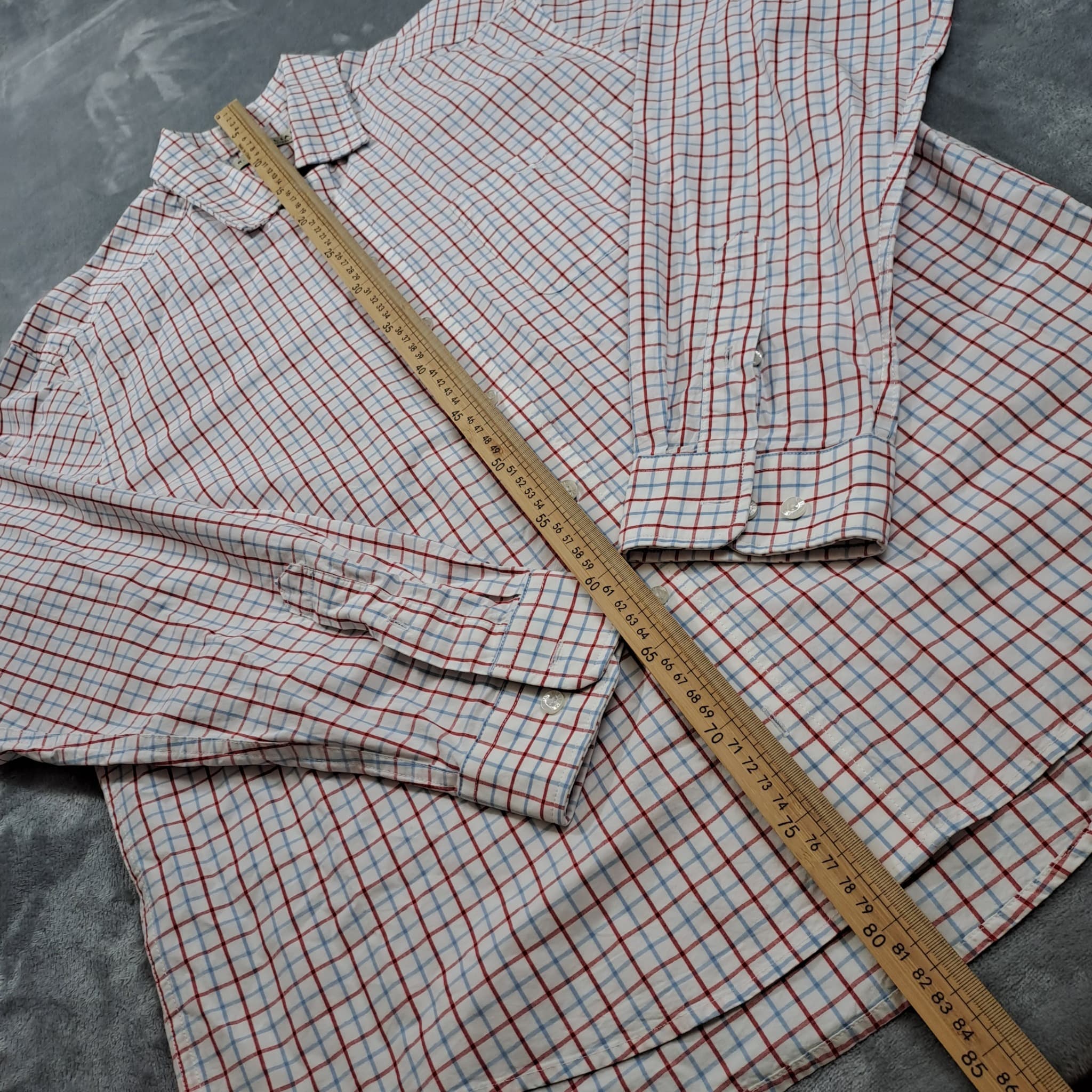 R. M. WILLIAMS Men's Long Sleeve Check Button-Down Shirt Size XL — photo 3 of 7