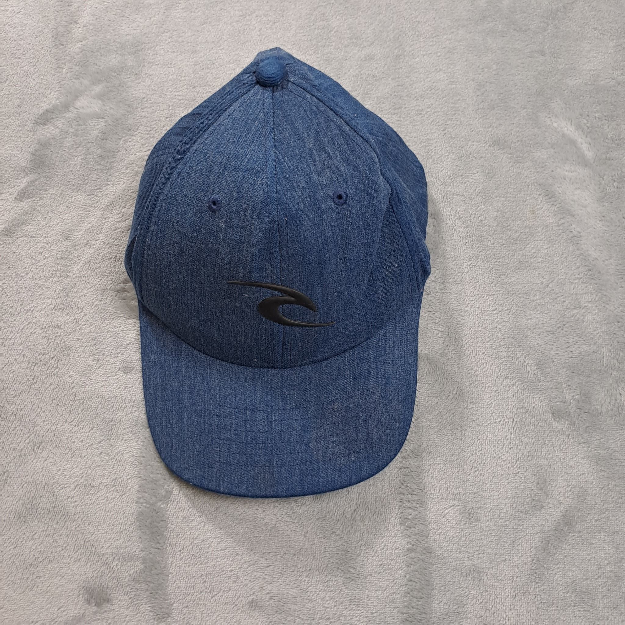 Rip Curl Flexfit Baseball Cap Unisex One Size Navy Blue Mid Profile — photo 1 of 5