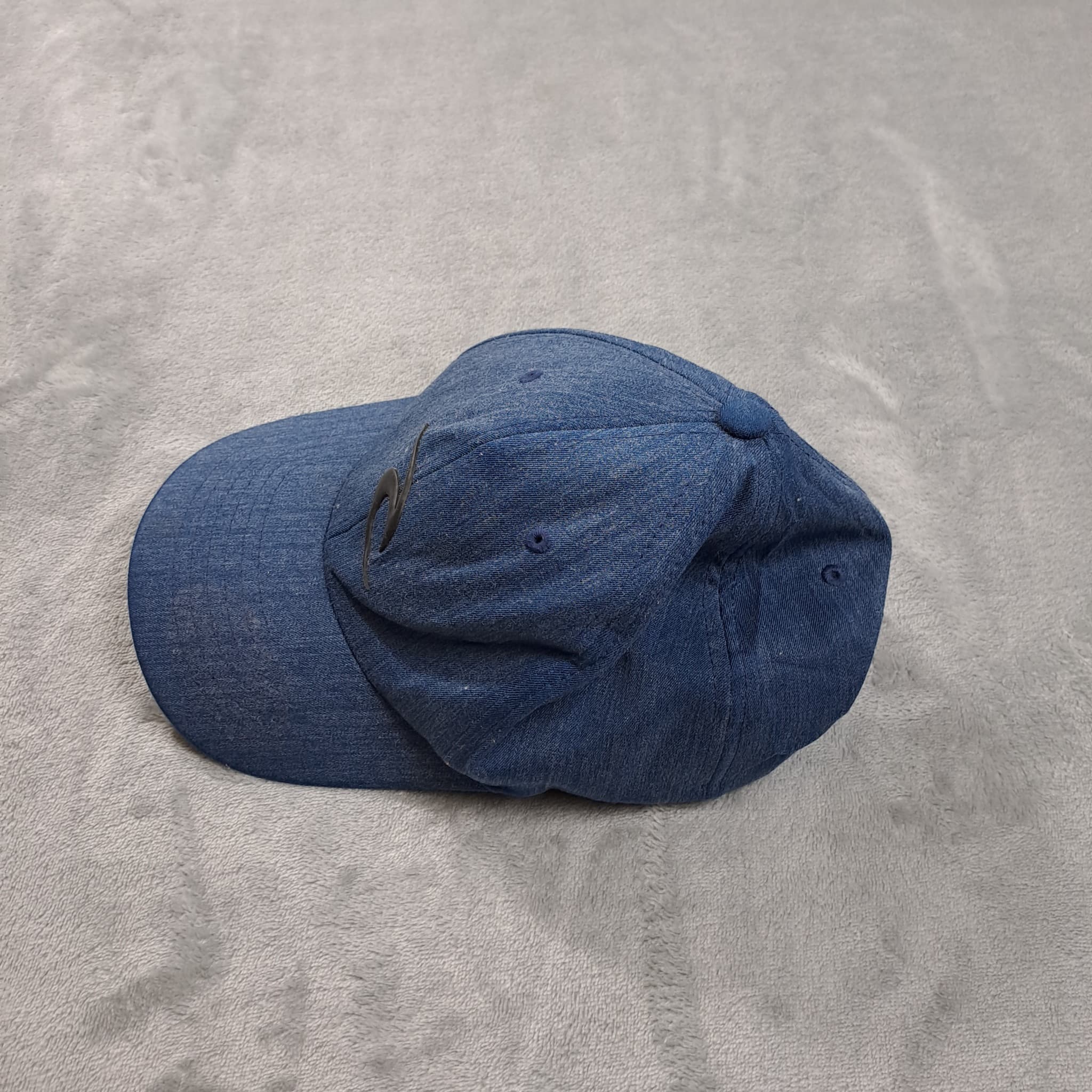 Rip Curl Flexfit Baseball Cap Unisex One Size Navy Blue Mid Profile — photo 4 of 5