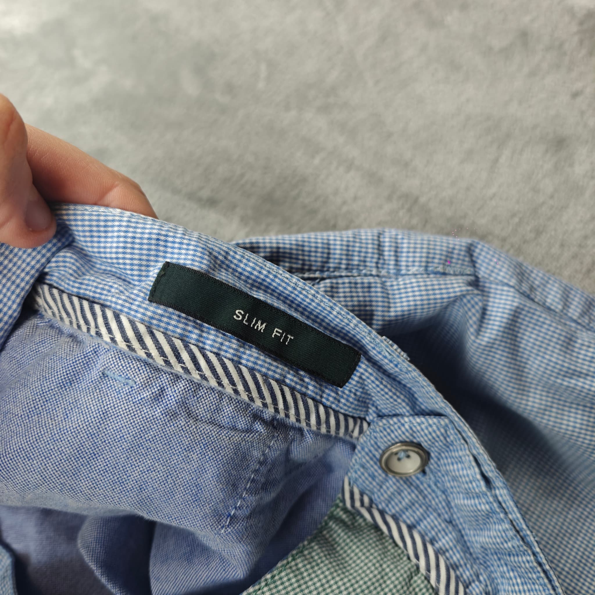 Rodd & Gunn Men's Blue Gingham Check Slim Fit Shorts Size 34 — photo 5 of 10