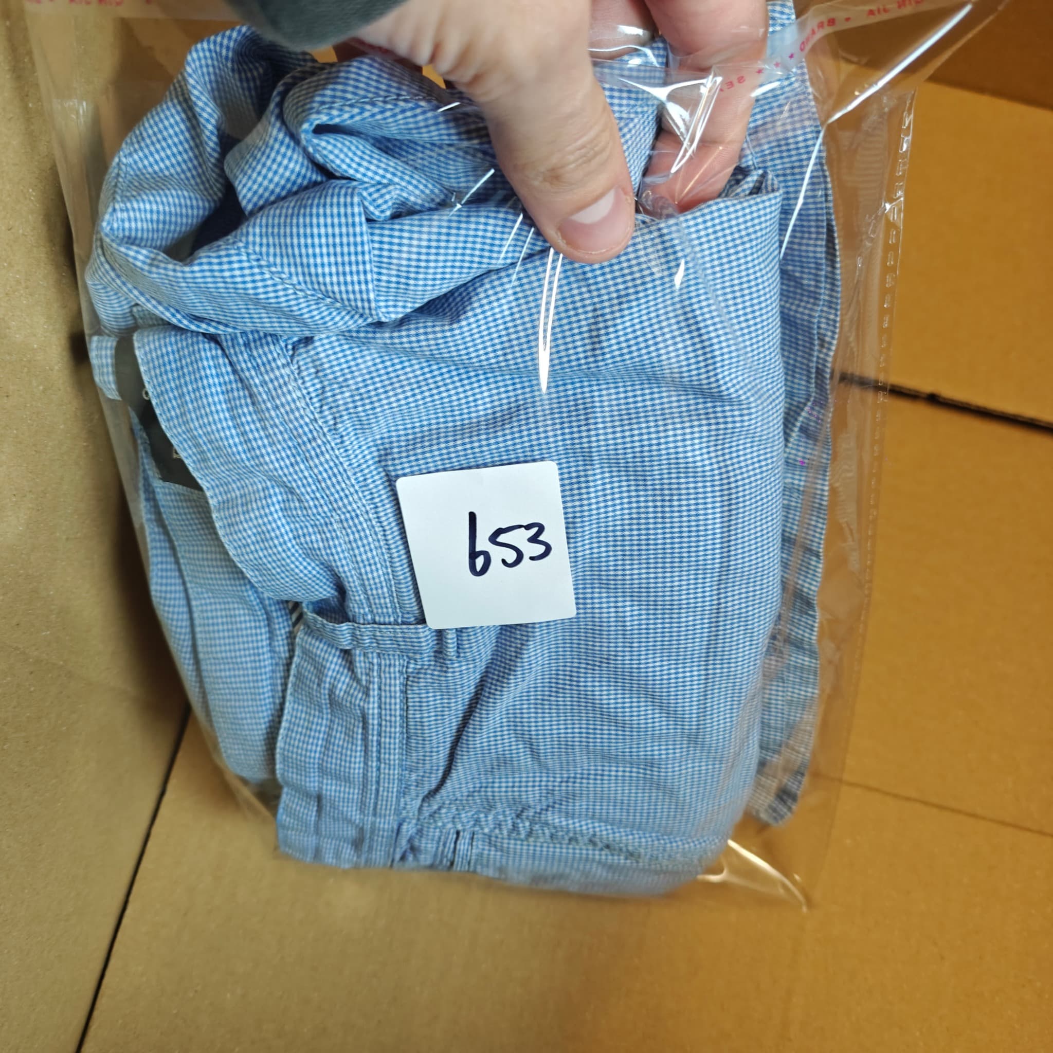 Rodd & Gunn Men's Blue Gingham Check Slim Fit Shorts Size 34 — photo 10 of 10