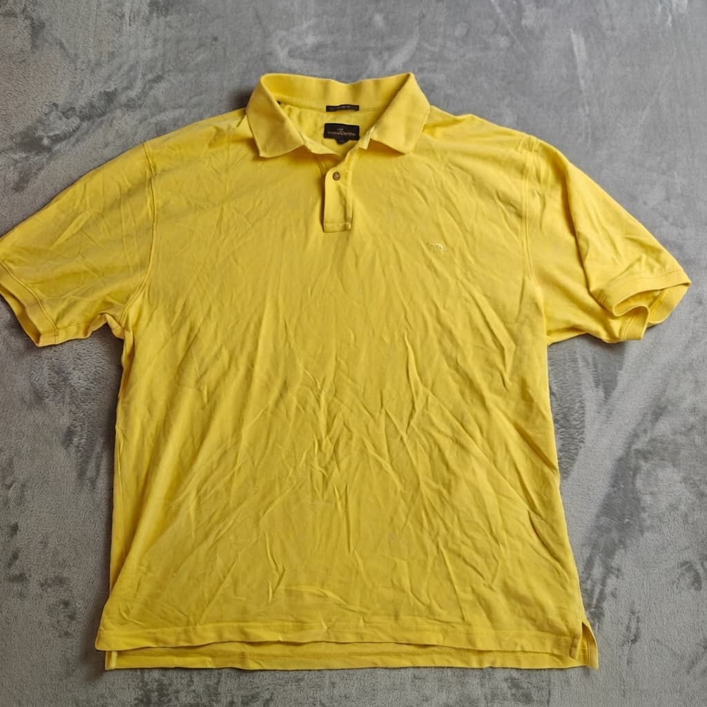 Rodd & Gunn Men's Original Fit Polo Shirt Yellow Size 2XL