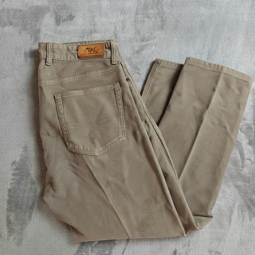 Rodd & Gunn Men's Tan Straight Fit Pants Size 34 Cotton Blend — photo 1 of 9