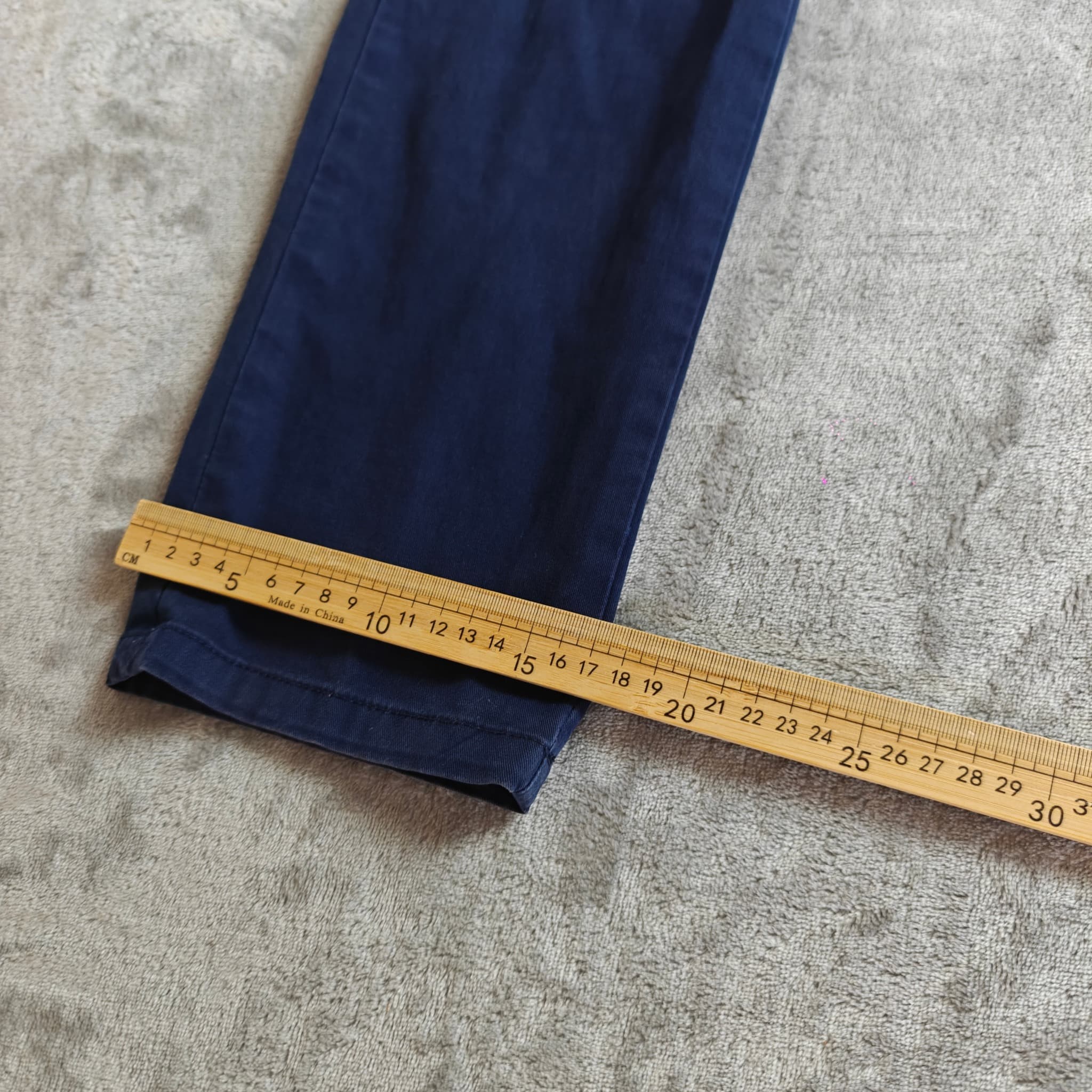 SCOTCH & SODA La Bohemienne Skinny Chino Pants Navy Blue Size 30/32 — photo 6 of 7