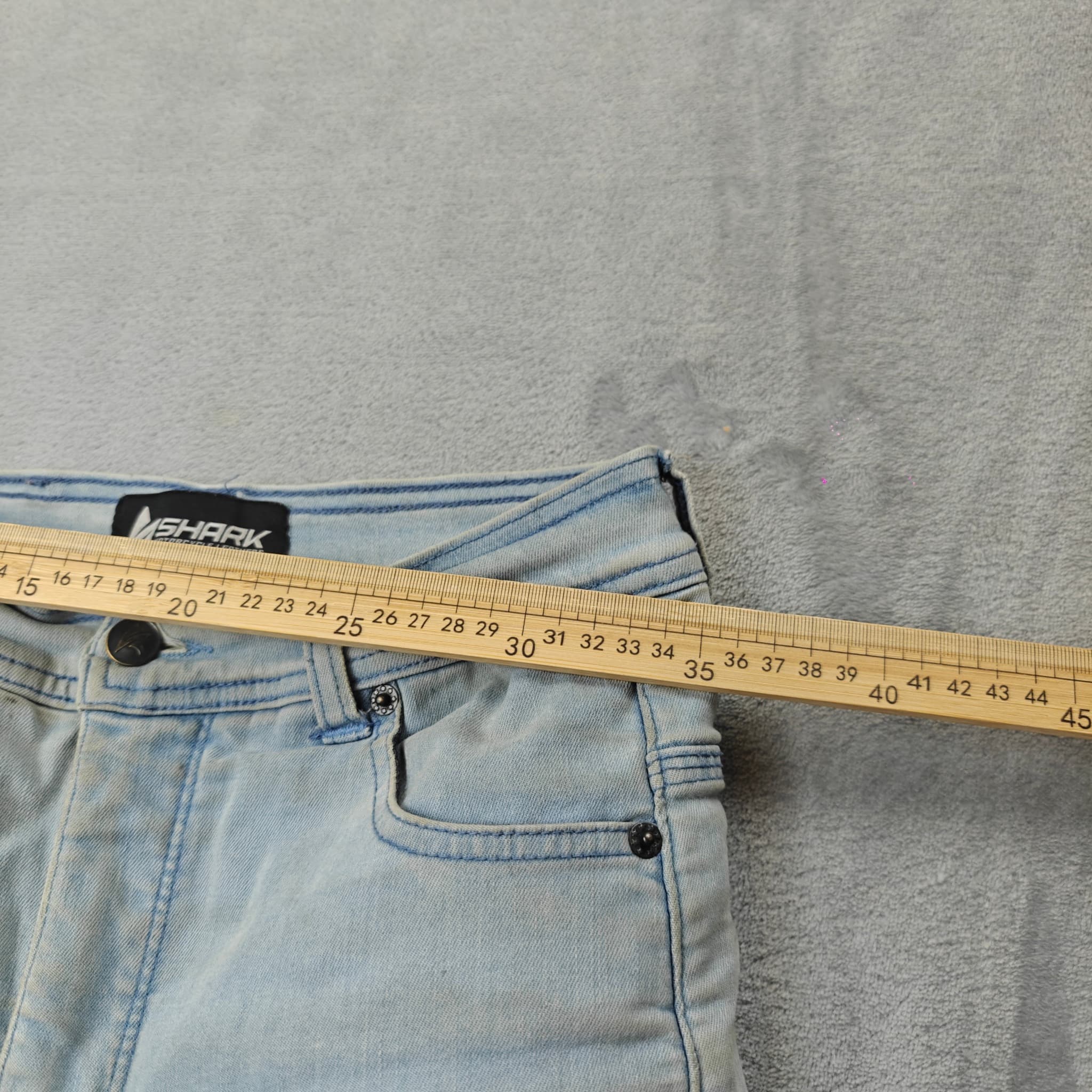 Shark Motorcycle Denim Riding Jeans Women's Size 10 Light Wash — photo 4 of 8