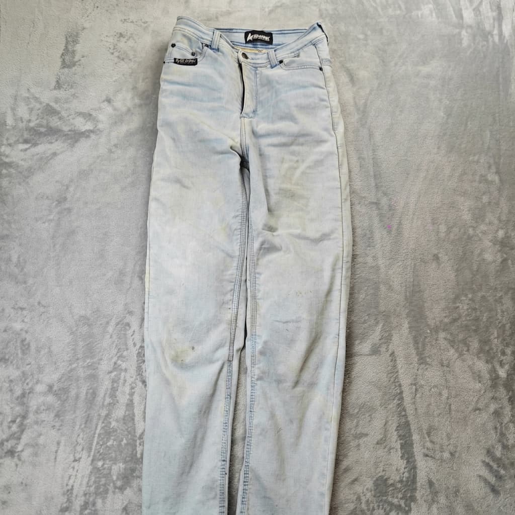 Shark Motorcycle Denim Riding Jeans Women's Size 10 Light Wash — photo 1 of 8