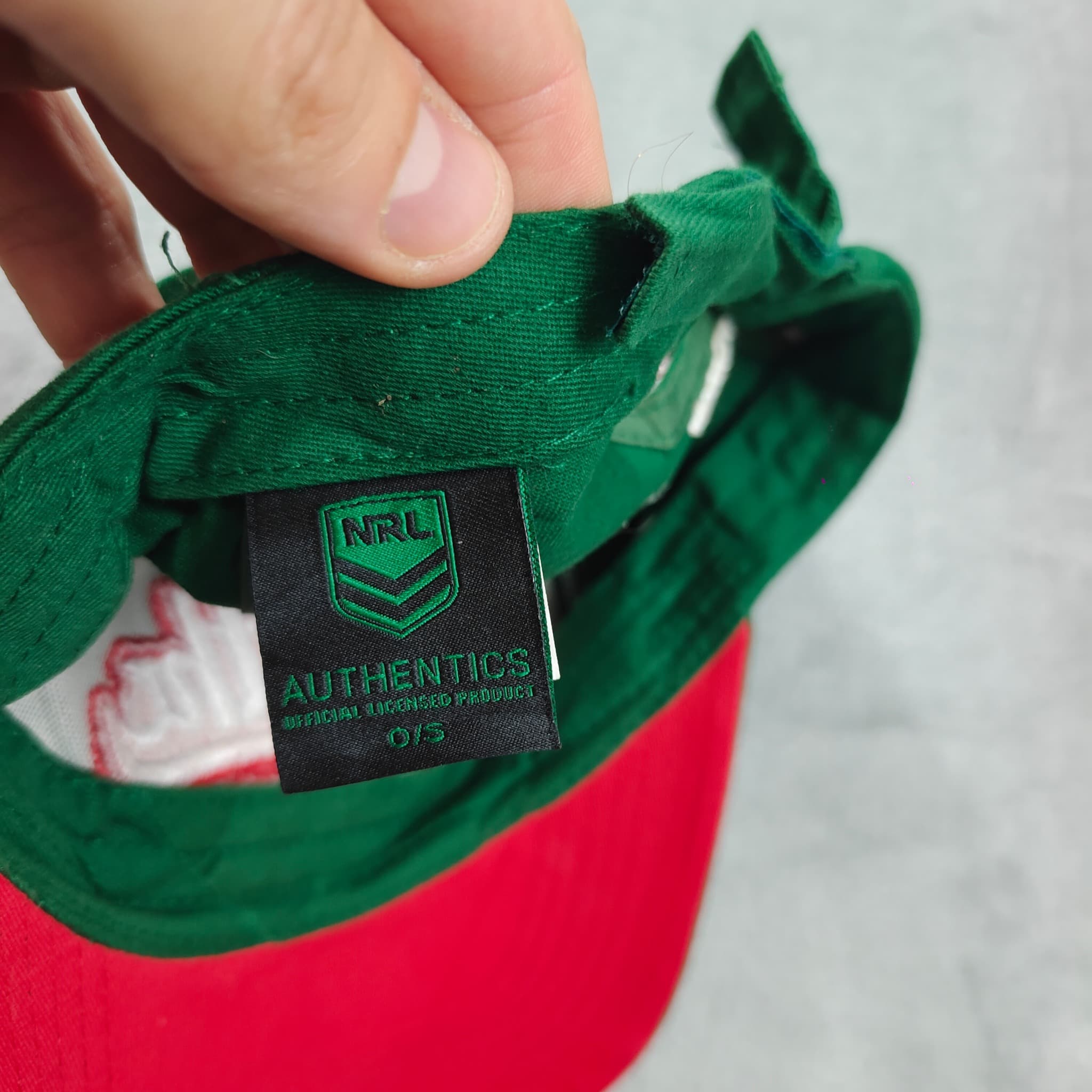 South Sydney Rabbitohs 2024 Member Baseball Cap Green Red NRL Official — photo 6 of 6