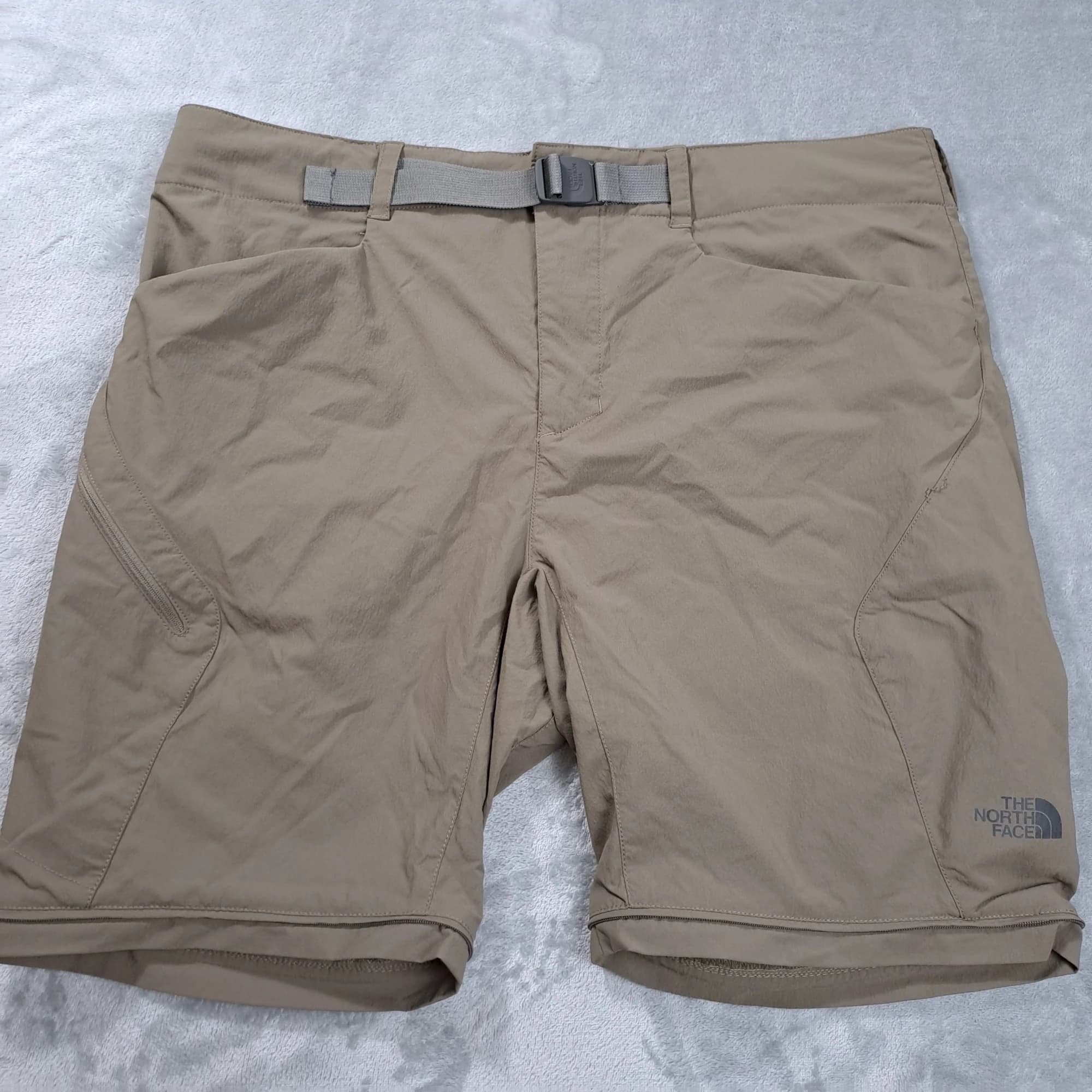 The North Face Paramount Trail Convertible Shorts Men's Size 38 Brown Hiking — photo 1 of 8