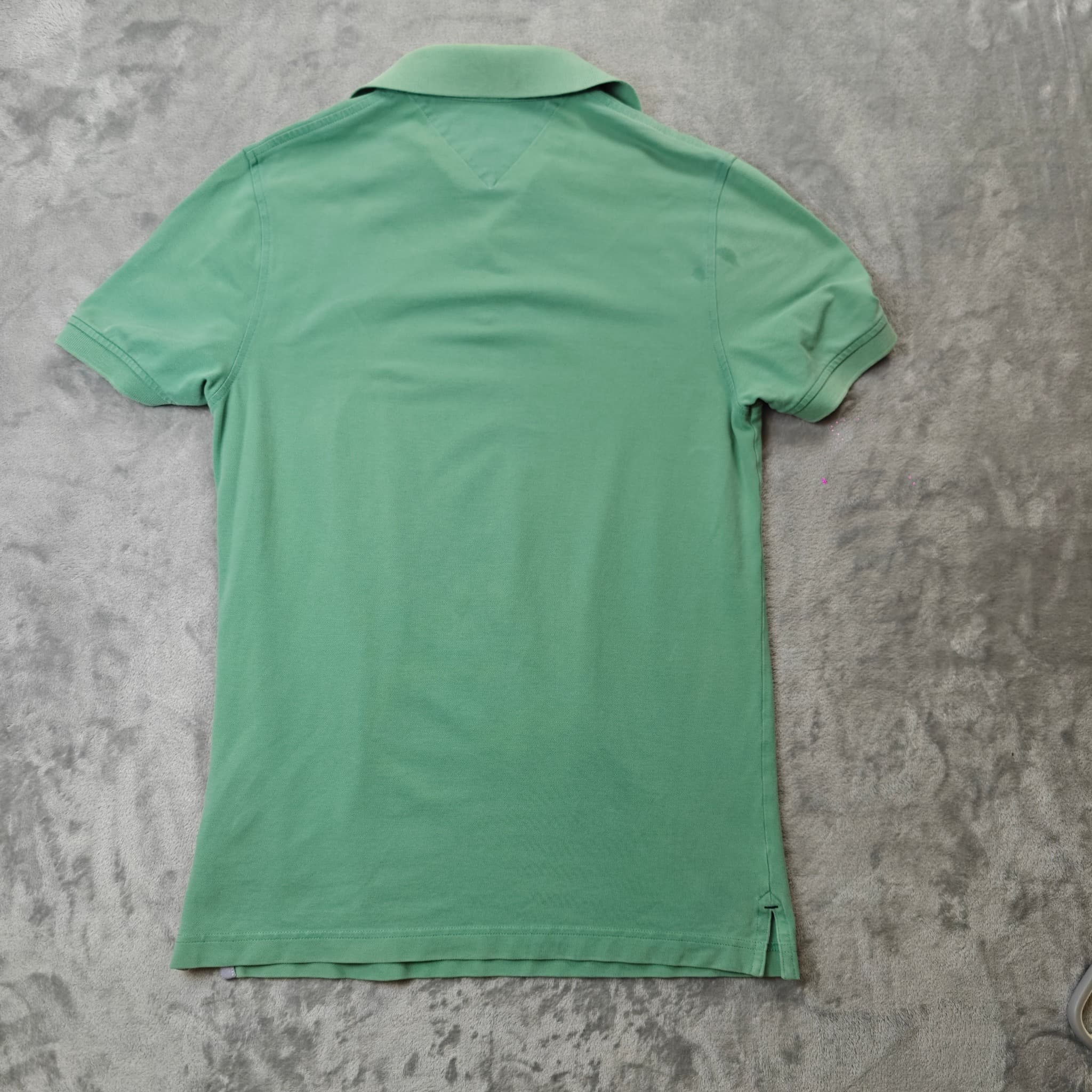 Tommy Hilfiger Slim Fit Polo Shirt Men's Small Green Work Business — photo 6 of 6