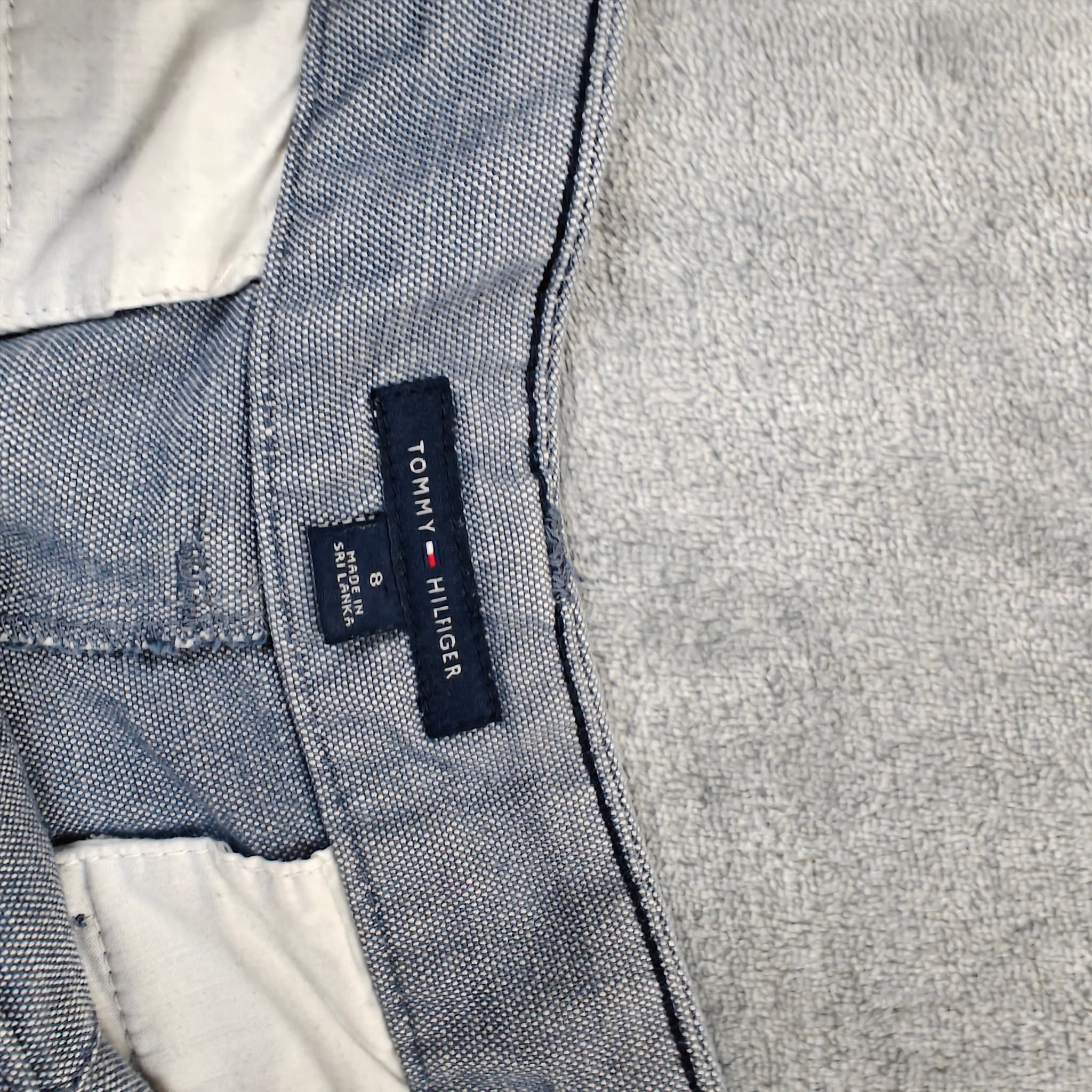 Tommy Hilfiger Women's Blue Chino Shorts Size 8 — photo 2 of 7