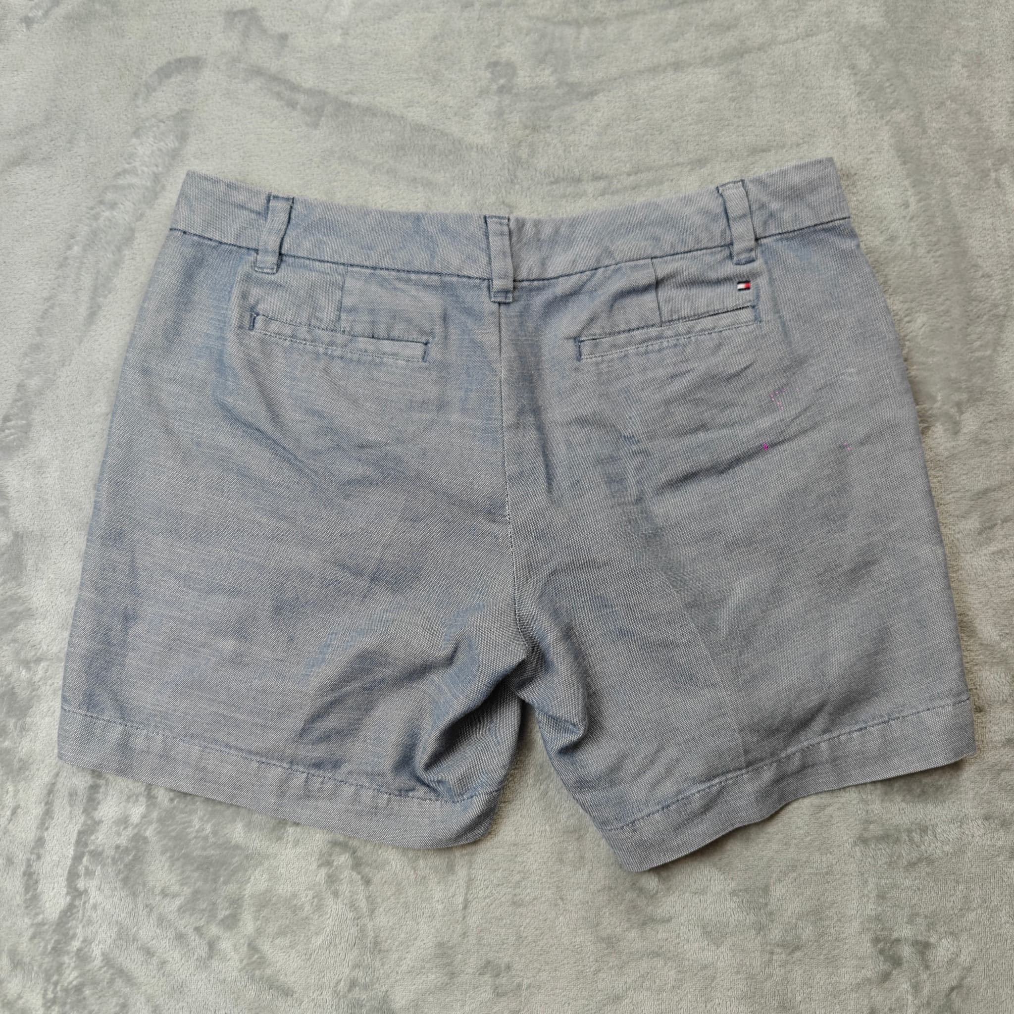 Tommy Hilfiger Women's Blue Chino Shorts Size 8 — photo 6 of 7