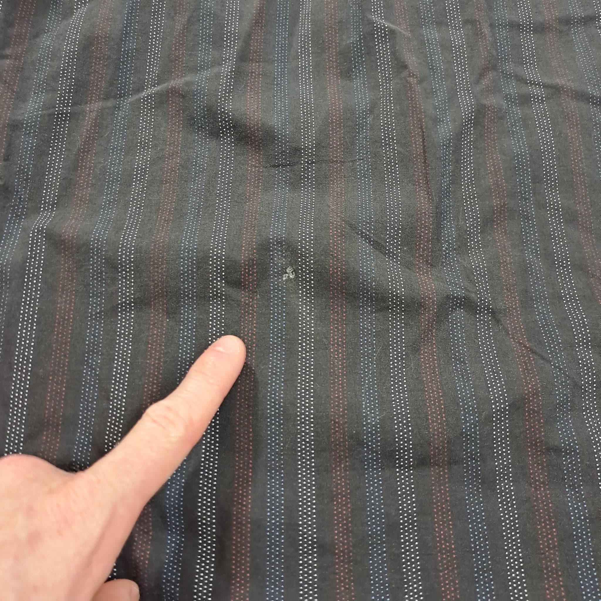 VERSACE DOLM Jeans Couture Men's Striped Long Sleeve Button-Down Shirt XXL — photo 6 of 7