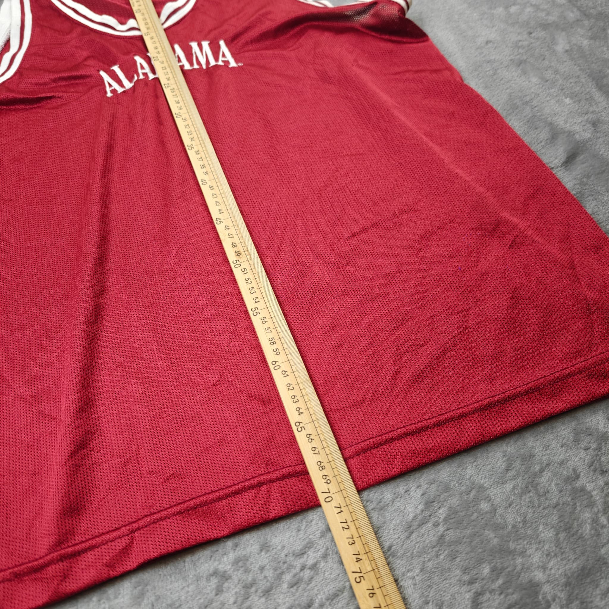 Vintage Alabama Crimson Tide Basketball Jersey - Red Mesh Tank Top XL — photo 3 of 5