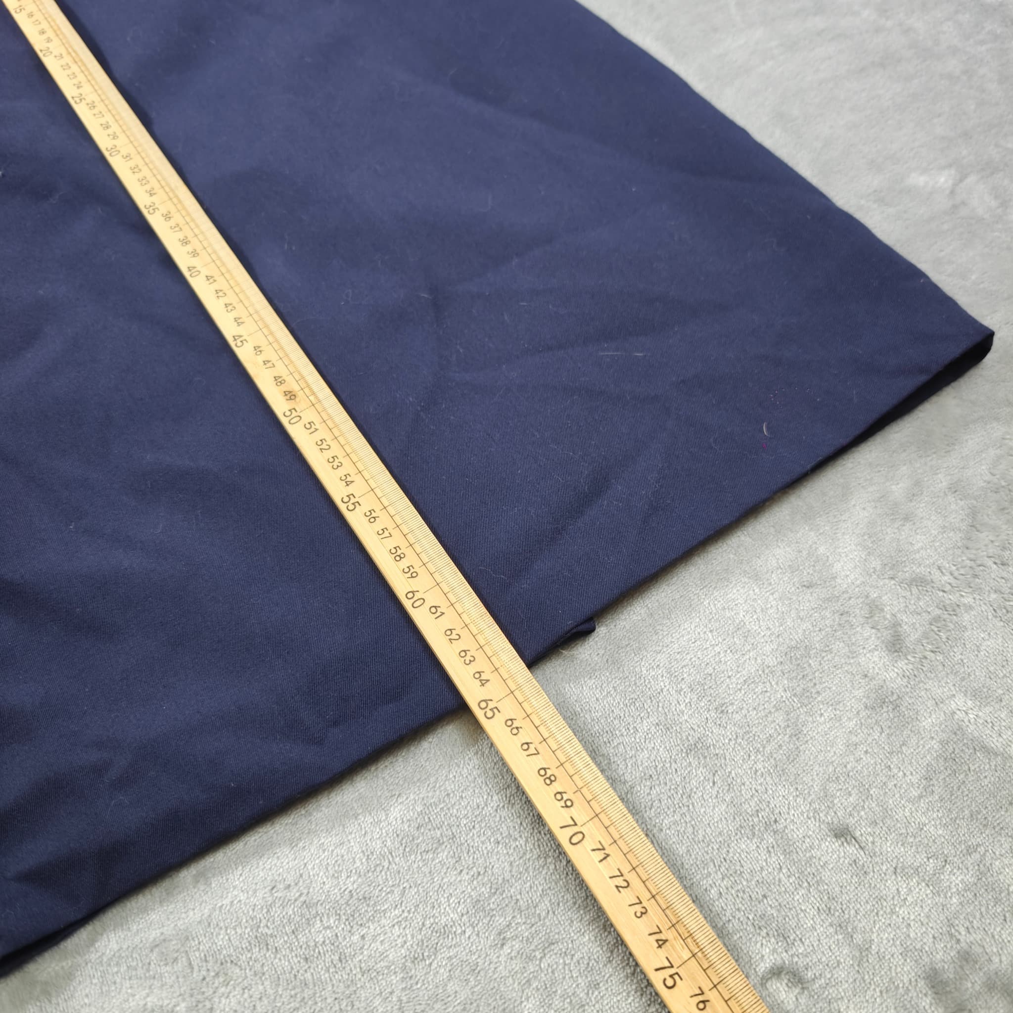 Vintage St Michael Navy Blue Wool Pencil Skirt Women's Size 10 — photo 5 of 7