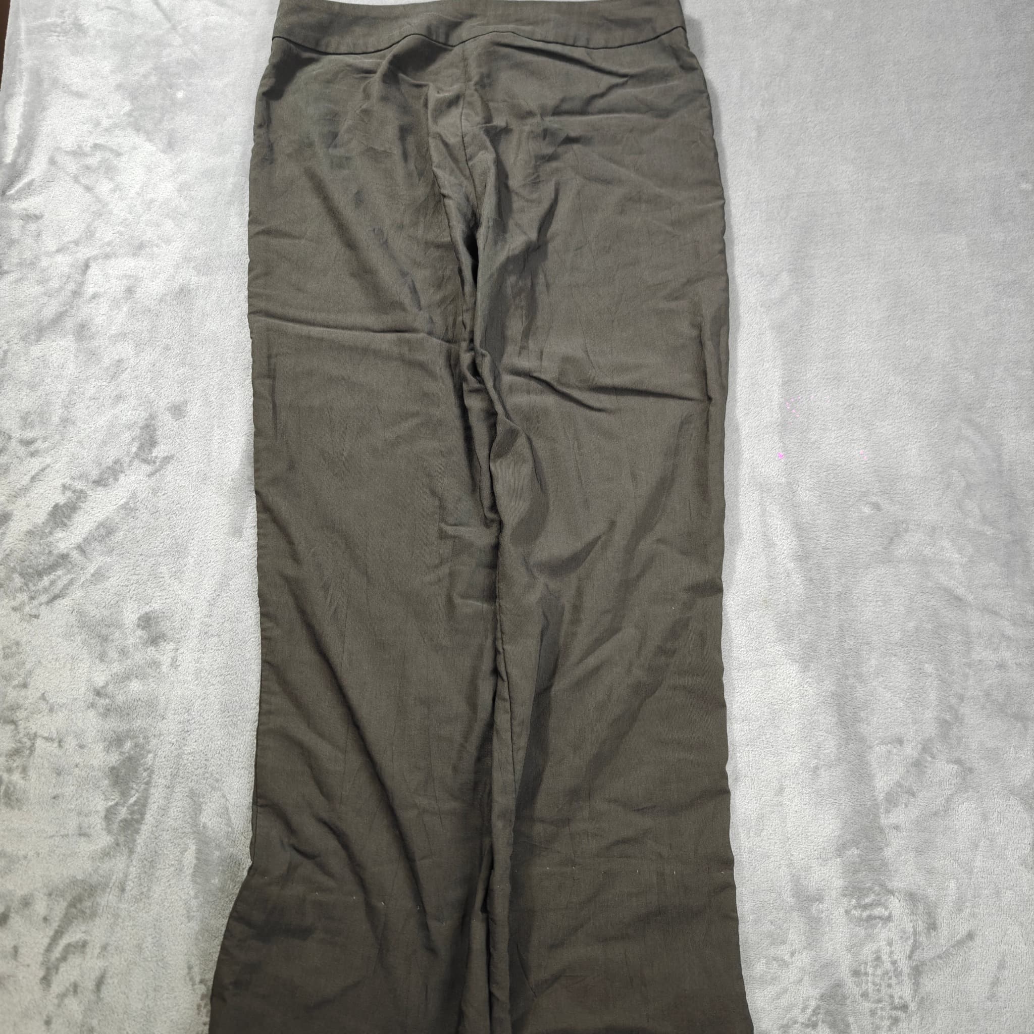 wetseal Women's Wide Leg Dress Trousers Grey Size 12 — photo 6 of 6